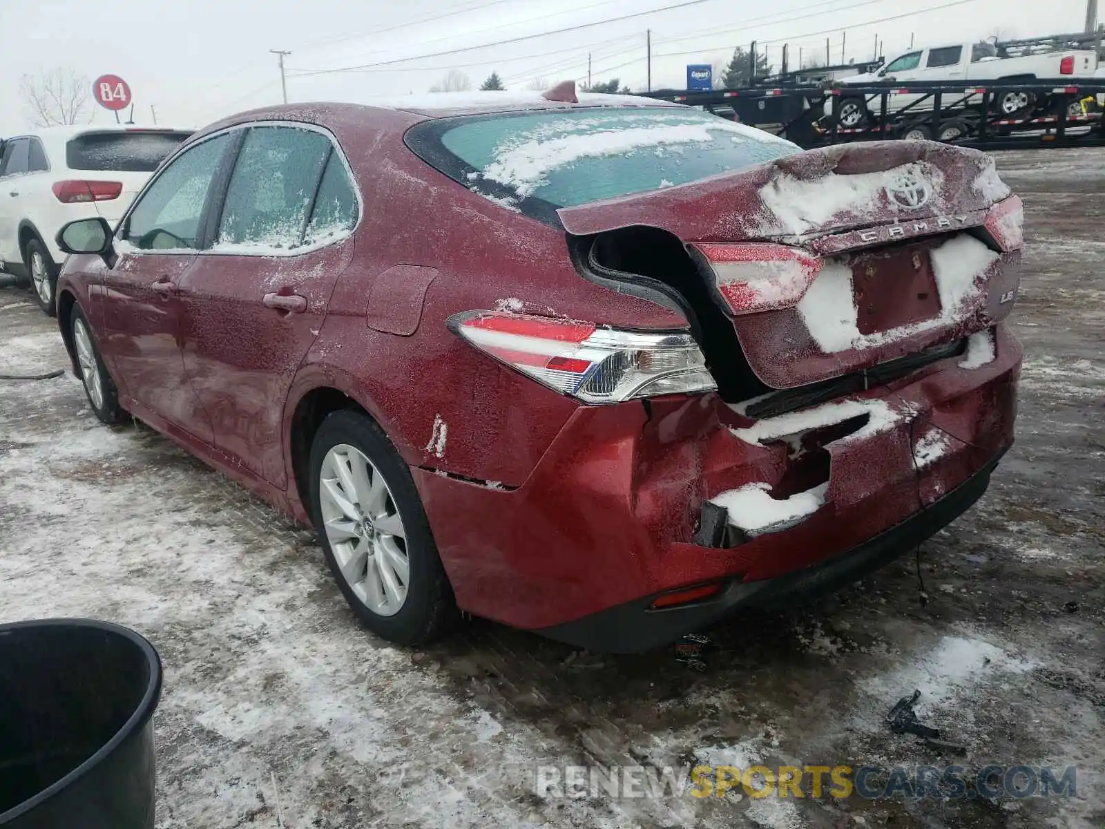 3 Photograph of a damaged car 4T1B11HK3KU240605 TOYOTA CAMRY 2019