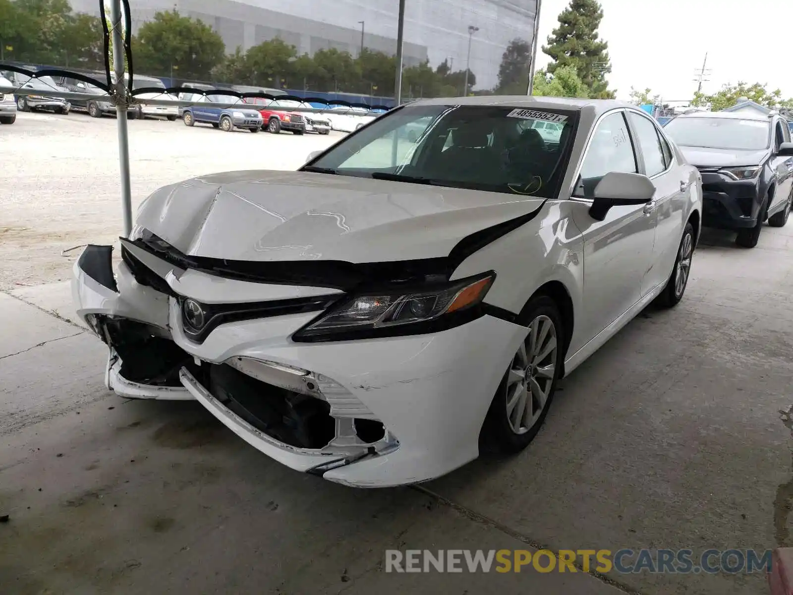 2 Photograph of a damaged car 4T1B11HK3KU241091 TOYOTA CAMRY 2019