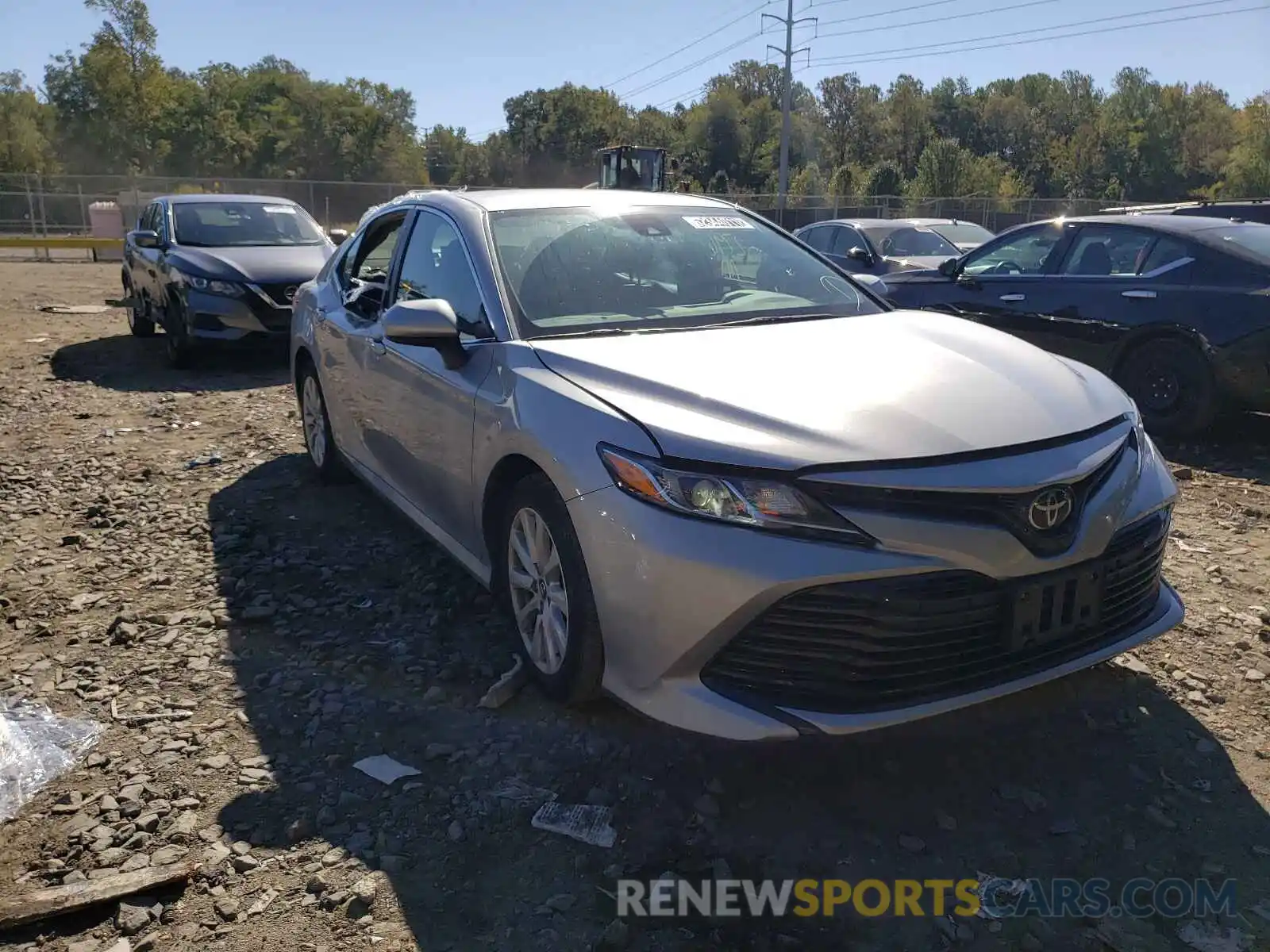 1 Photograph of a damaged car 4T1B11HK3KU241186 TOYOTA CAMRY 2019