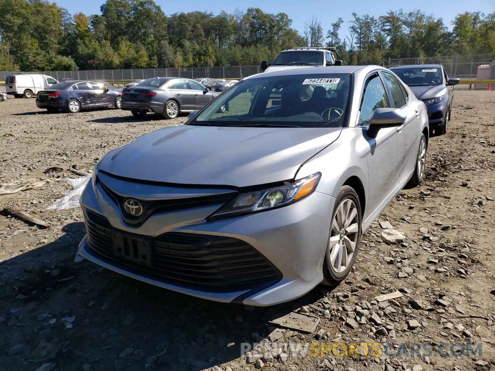 2 Photograph of a damaged car 4T1B11HK3KU241186 TOYOTA CAMRY 2019