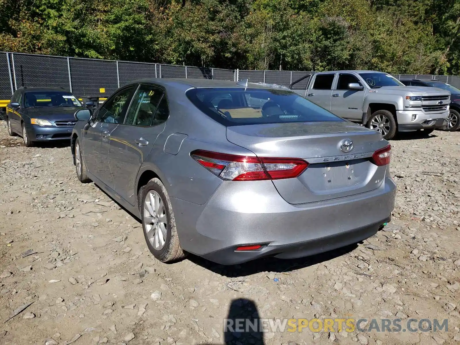 3 Photograph of a damaged car 4T1B11HK3KU241186 TOYOTA CAMRY 2019