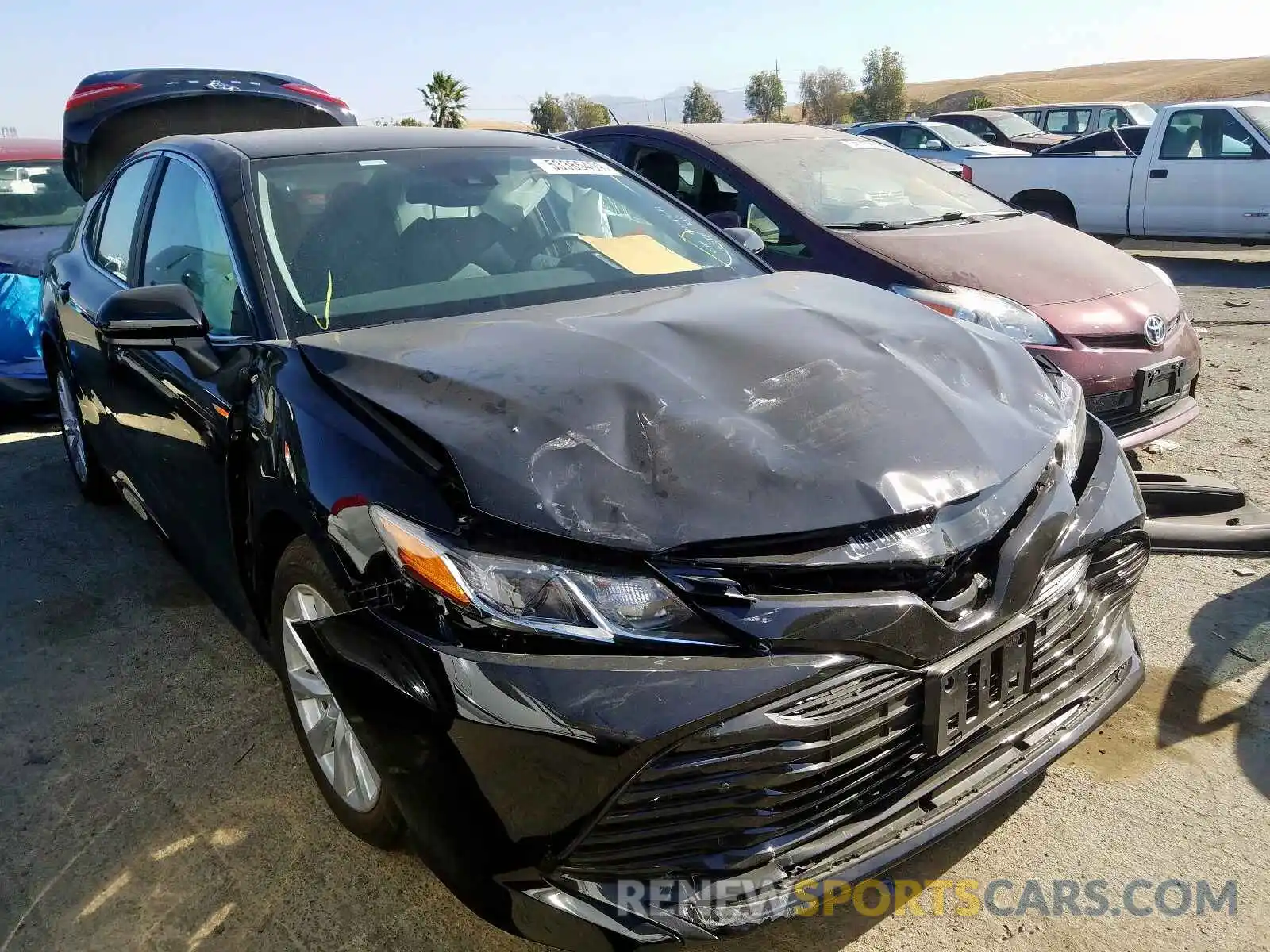 1 Photograph of a damaged car 4T1B11HK3KU241267 TOYOTA CAMRY 2019