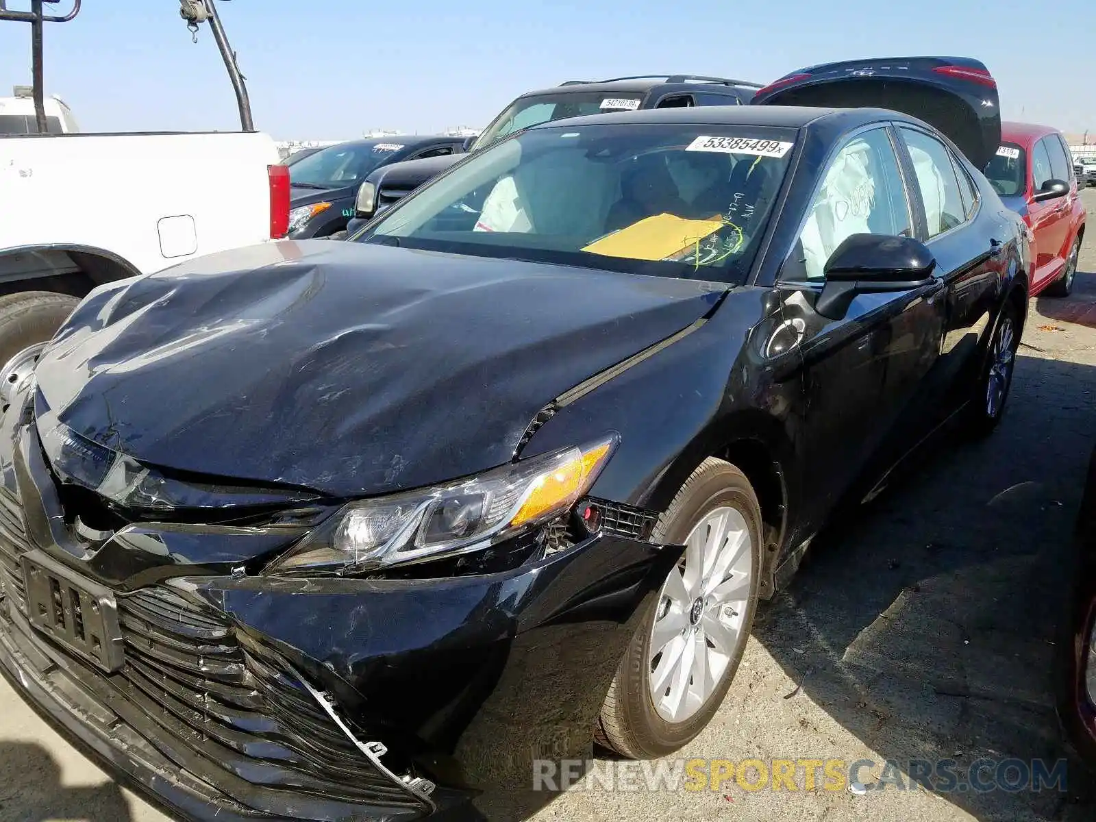 2 Photograph of a damaged car 4T1B11HK3KU241267 TOYOTA CAMRY 2019