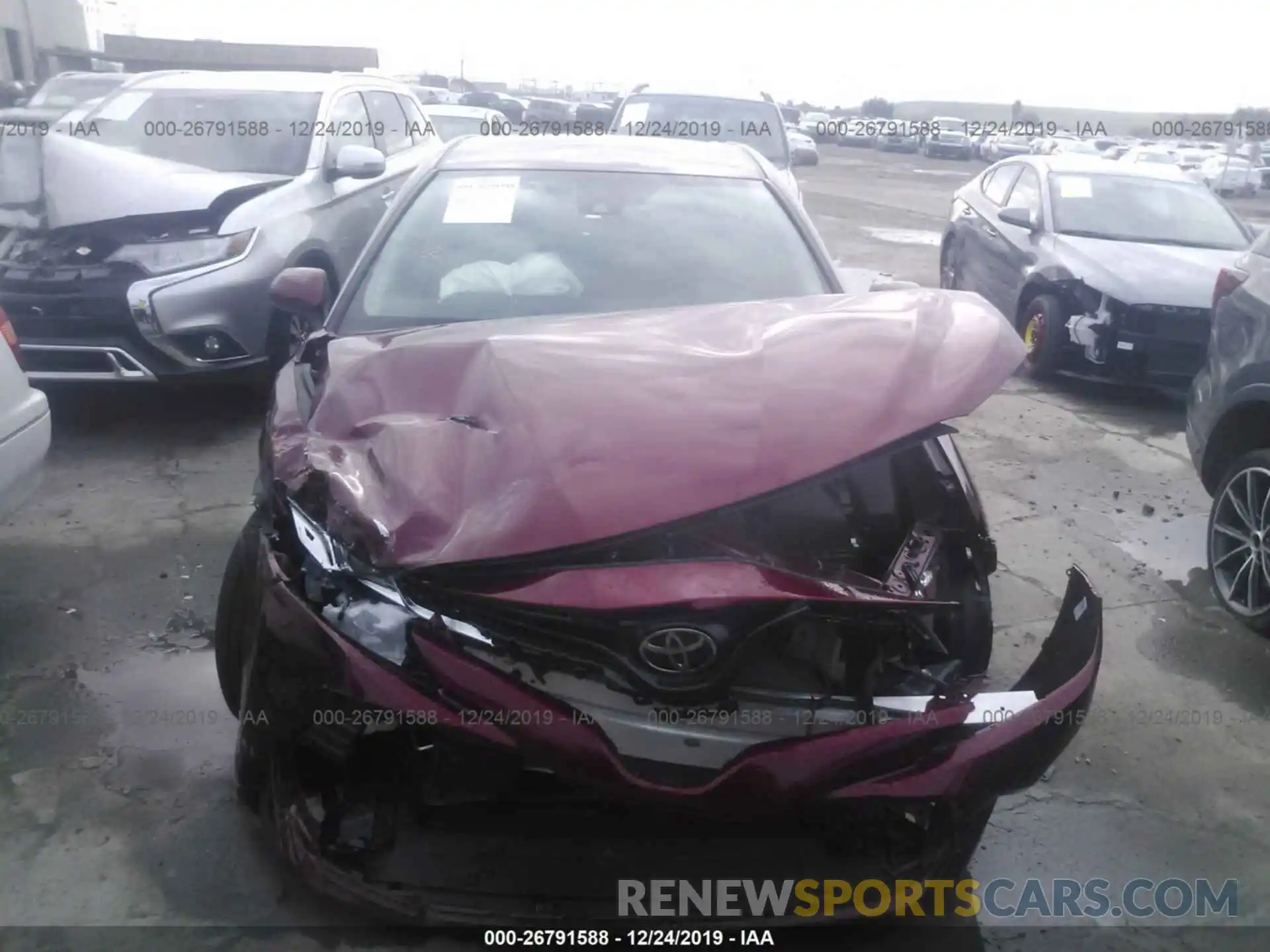 6 Photograph of a damaged car 4T1B11HK3KU241558 TOYOTA CAMRY 2019