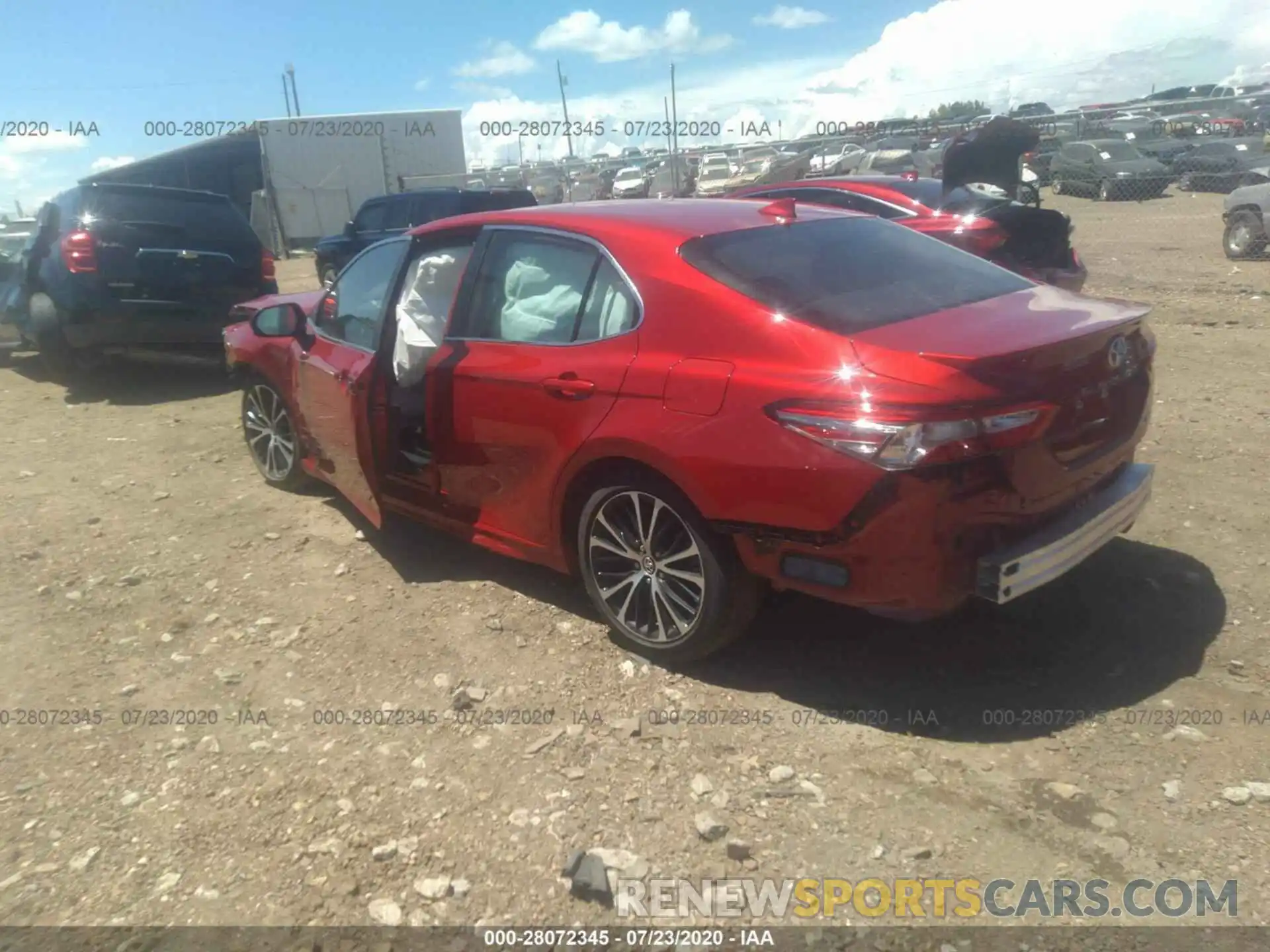 3 Photograph of a damaged car 4T1B11HK3KU241592 TOYOTA CAMRY 2019