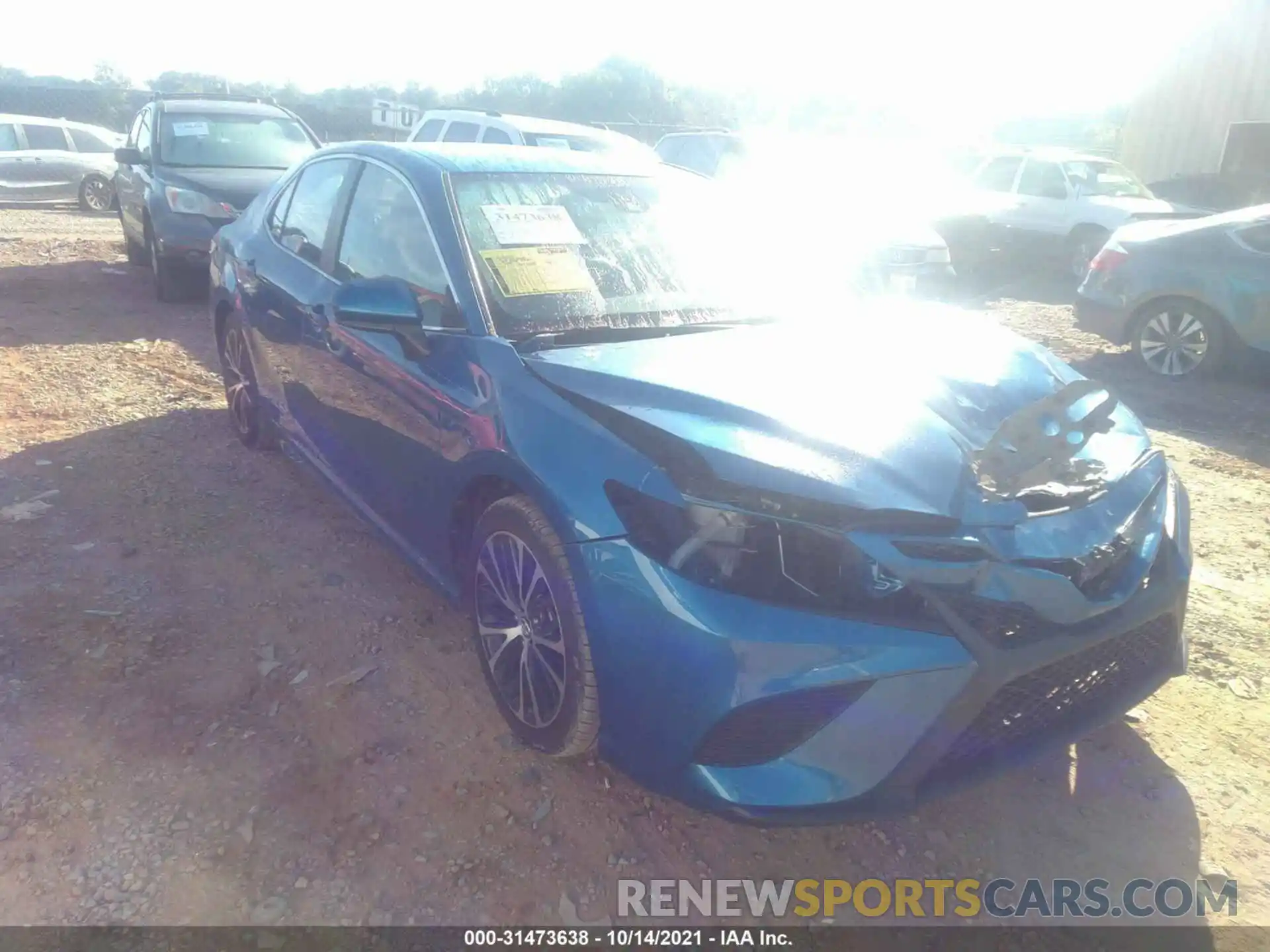 1 Photograph of a damaged car 4T1B11HK3KU242225 TOYOTA CAMRY 2019