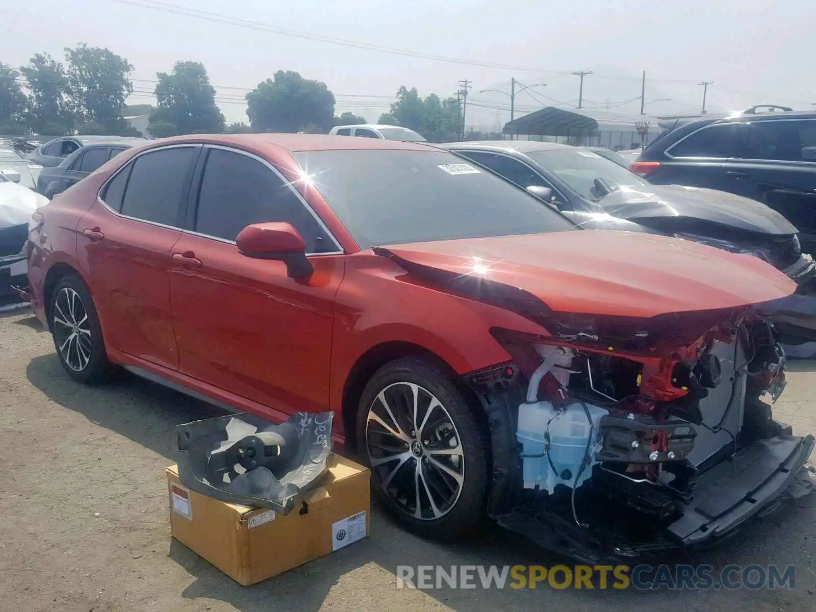 1 Photograph of a damaged car 4T1B11HK3KU242676 TOYOTA CAMRY 2019