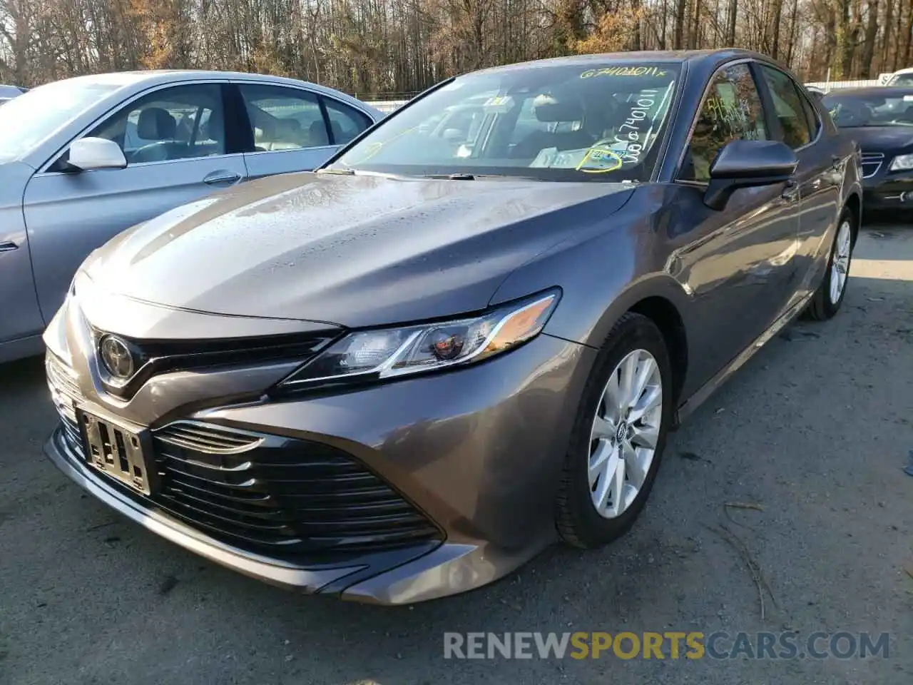 2 Photograph of a damaged car 4T1B11HK3KU243391 TOYOTA CAMRY 2019