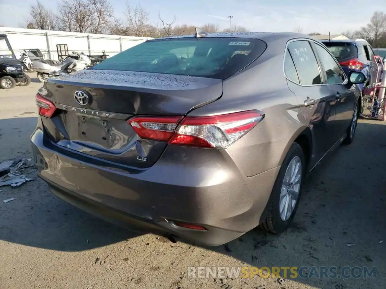 4 Photograph of a damaged car 4T1B11HK3KU243391 TOYOTA CAMRY 2019