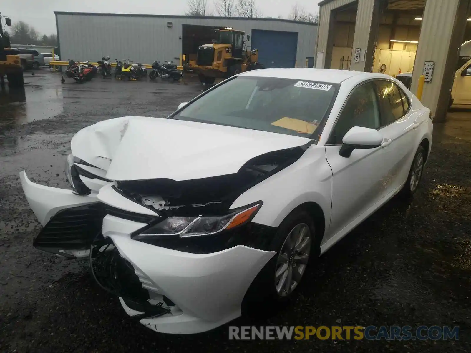 2 Photograph of a damaged car 4T1B11HK3KU243651 TOYOTA CAMRY 2019