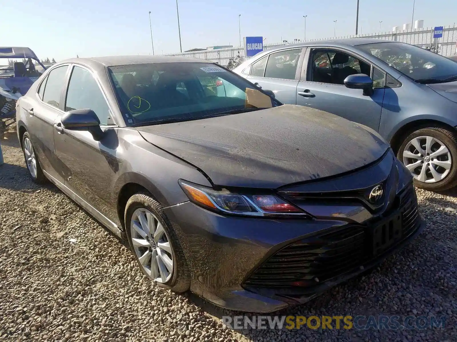 1 Photograph of a damaged car 4T1B11HK3KU243763 TOYOTA CAMRY 2019