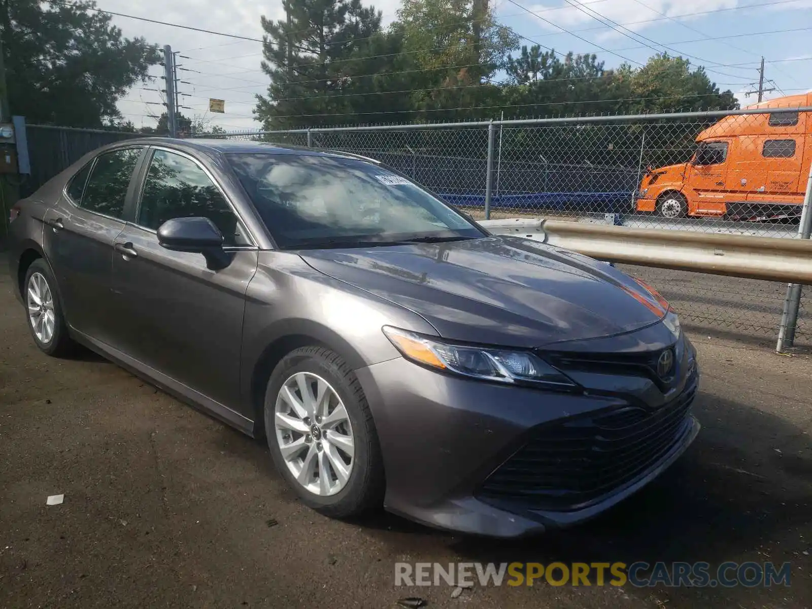 1 Photograph of a damaged car 4T1B11HK3KU243777 TOYOTA CAMRY 2019