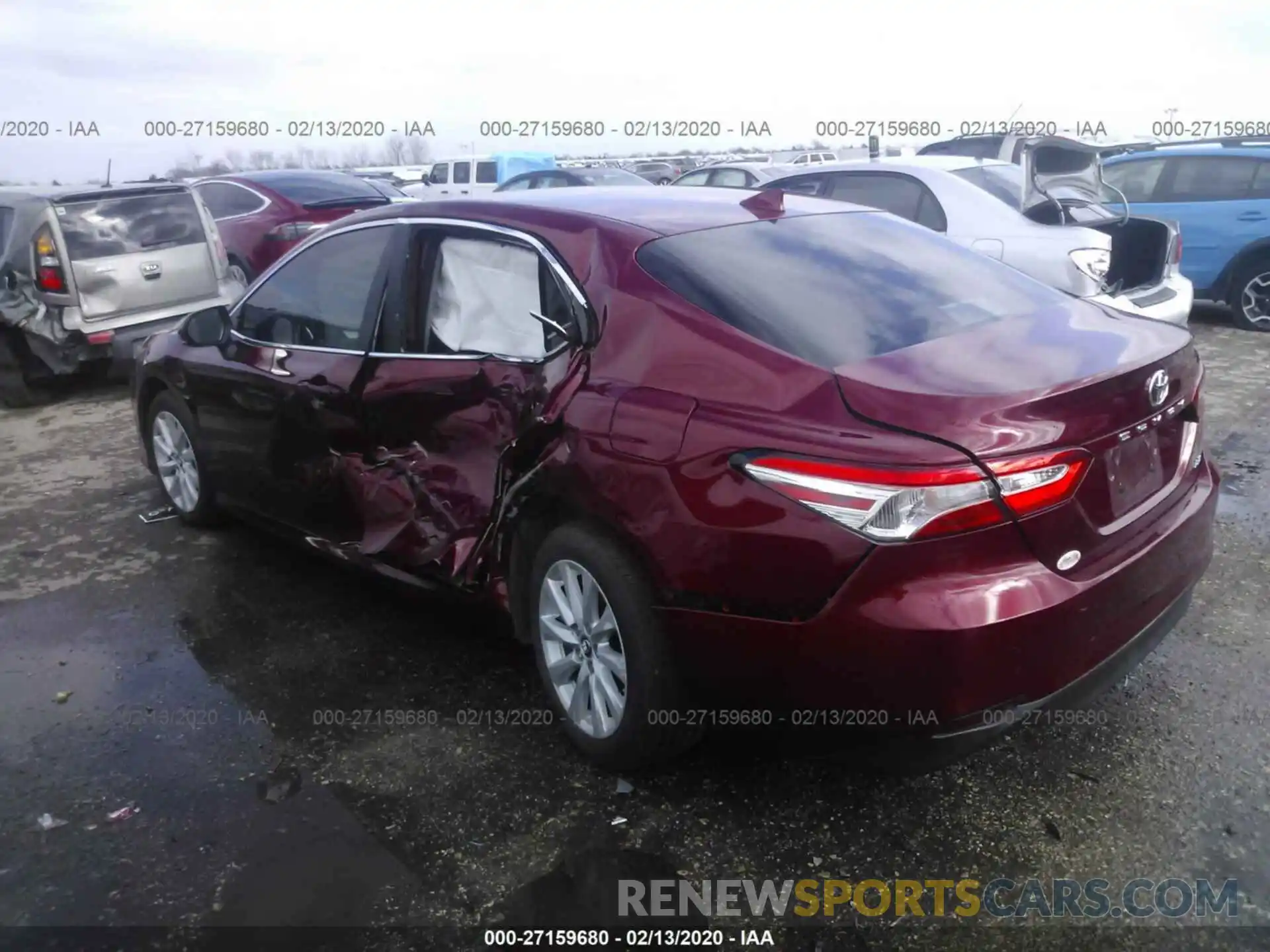 3 Photograph of a damaged car 4T1B11HK3KU244315 TOYOTA CAMRY 2019