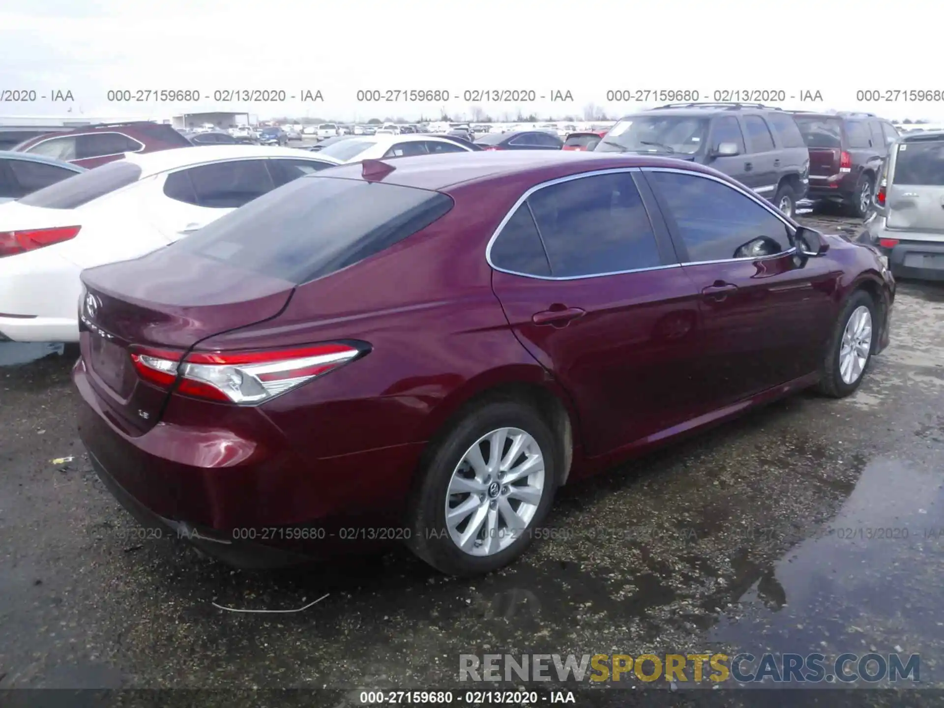 4 Photograph of a damaged car 4T1B11HK3KU244315 TOYOTA CAMRY 2019