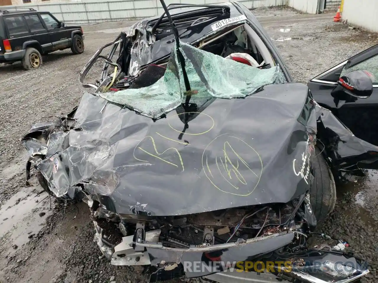 7 Photograph of a damaged car 4T1B11HK3KU244833 TOYOTA CAMRY 2019