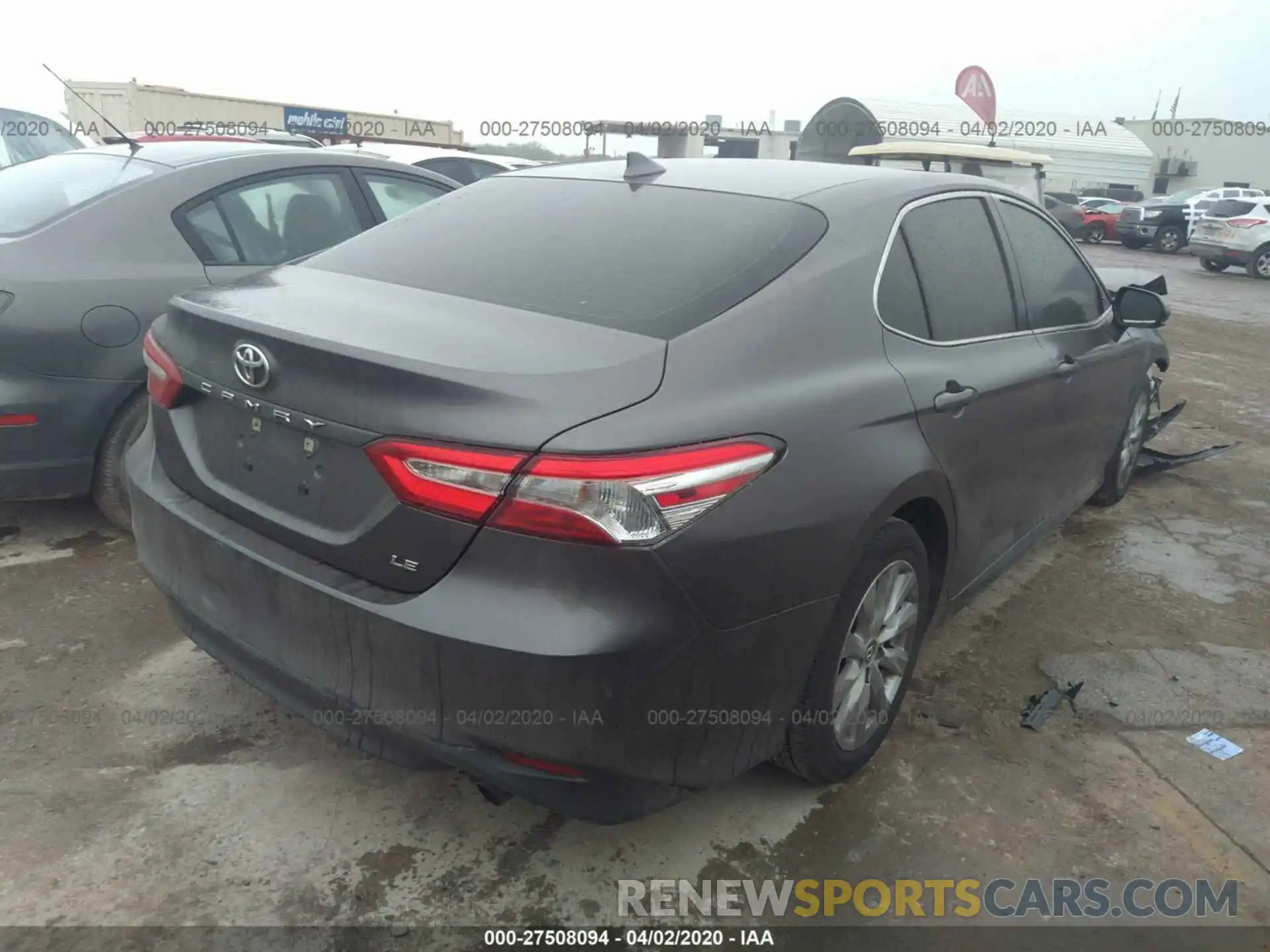 4 Фотография поврежденного автомобиля 4T1B11HK3KU246789 TOYOTA CAMRY 2019