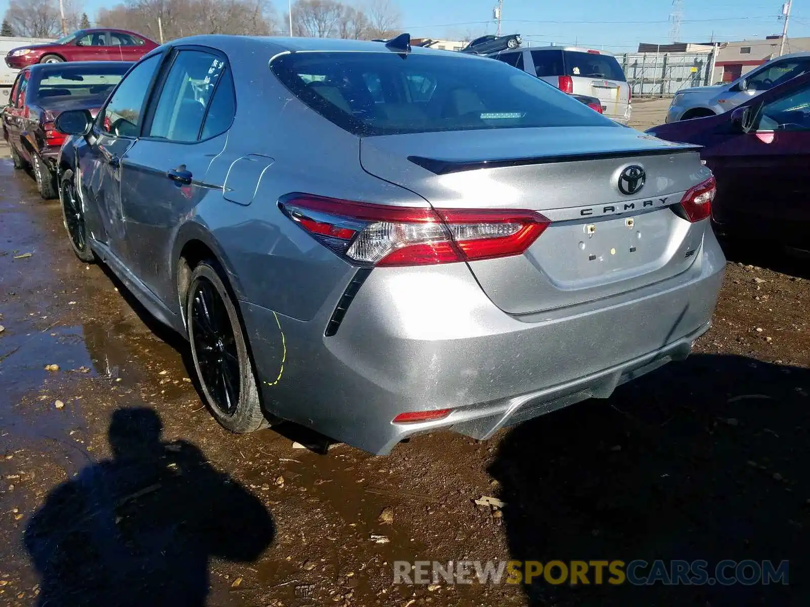 3 Photograph of a damaged car 4T1B11HK3KU247215 TOYOTA CAMRY 2019