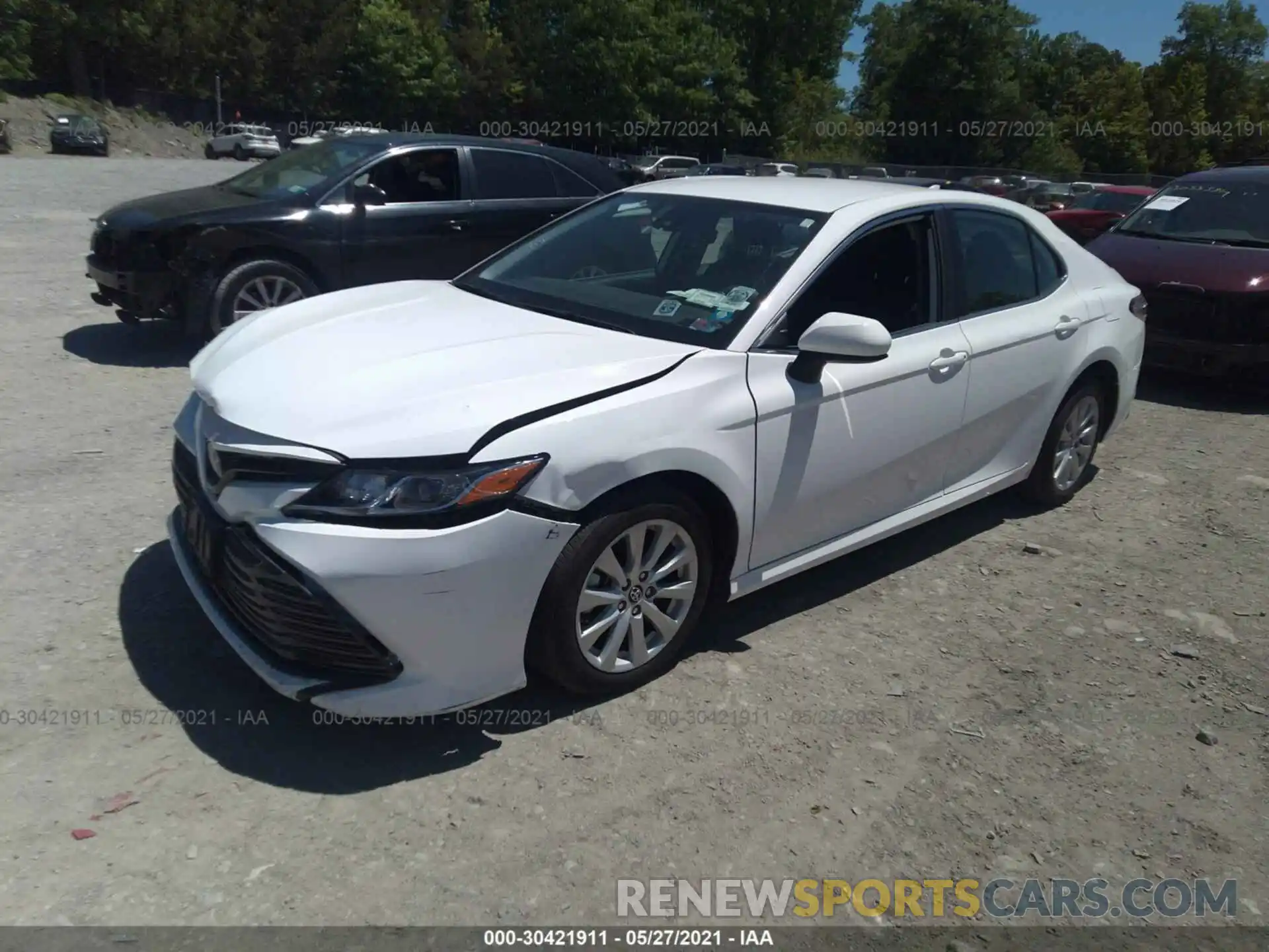 2 Photograph of a damaged car 4T1B11HK3KU247506 TOYOTA CAMRY 2019