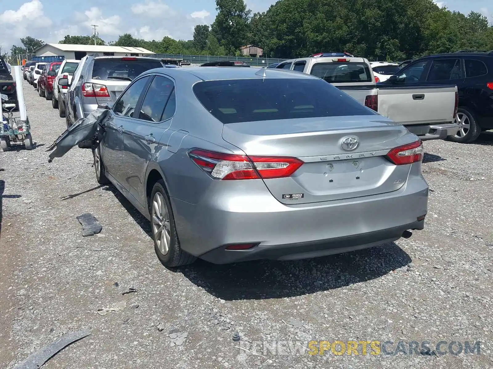 3 Photograph of a damaged car 4T1B11HK3KU247876 TOYOTA CAMRY 2019