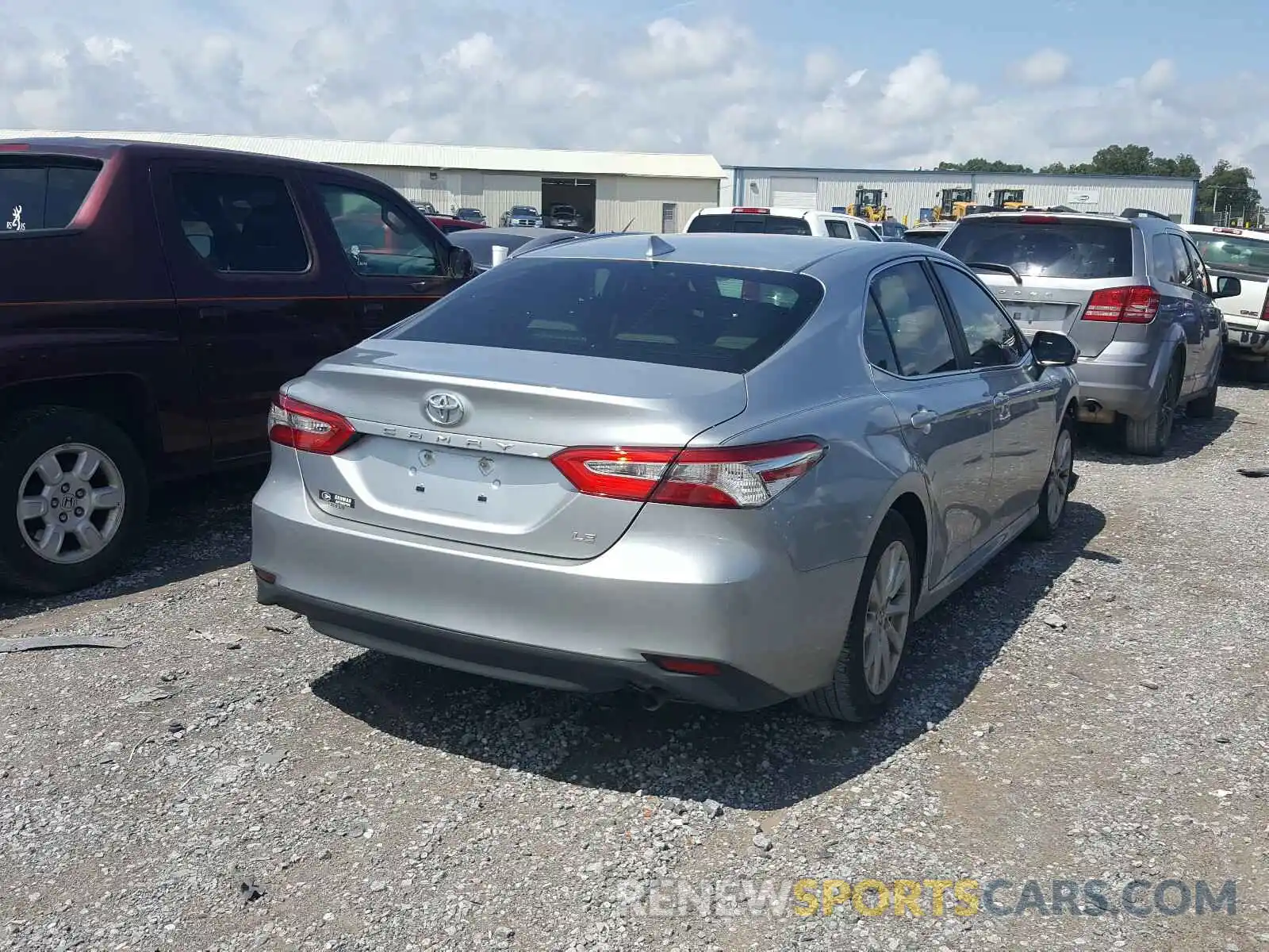 4 Photograph of a damaged car 4T1B11HK3KU247876 TOYOTA CAMRY 2019