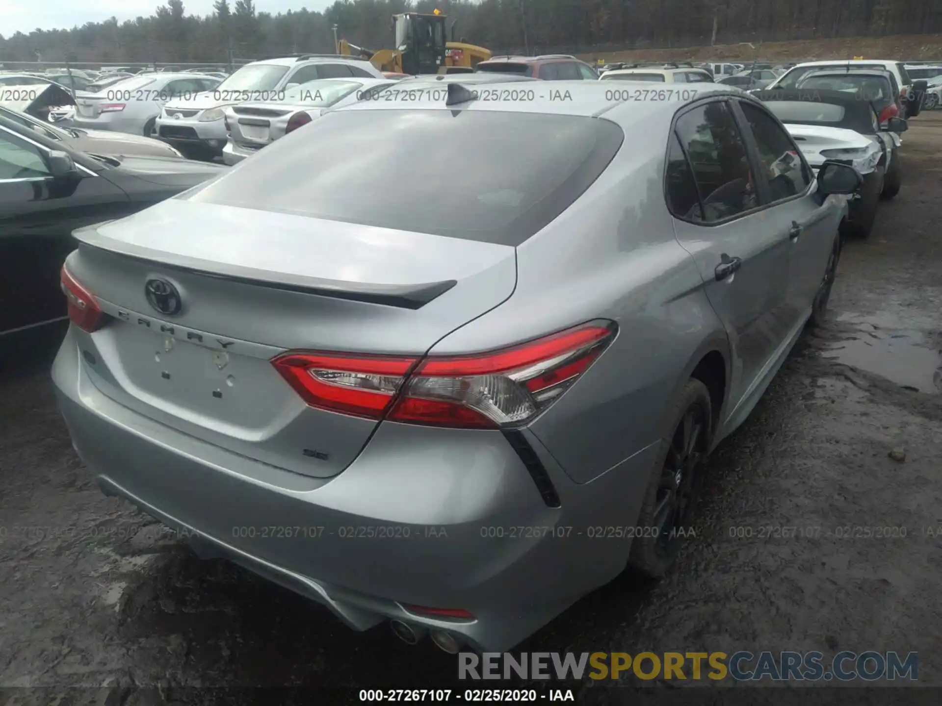 4 Photograph of a damaged car 4T1B11HK3KU248736 TOYOTA CAMRY 2019