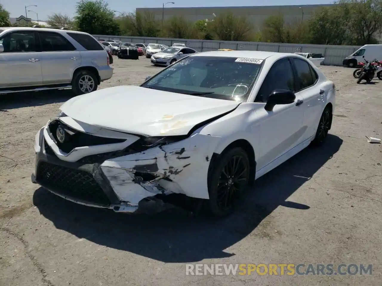 2 Photograph of a damaged car 4T1B11HK3KU248963 TOYOTA CAMRY 2019