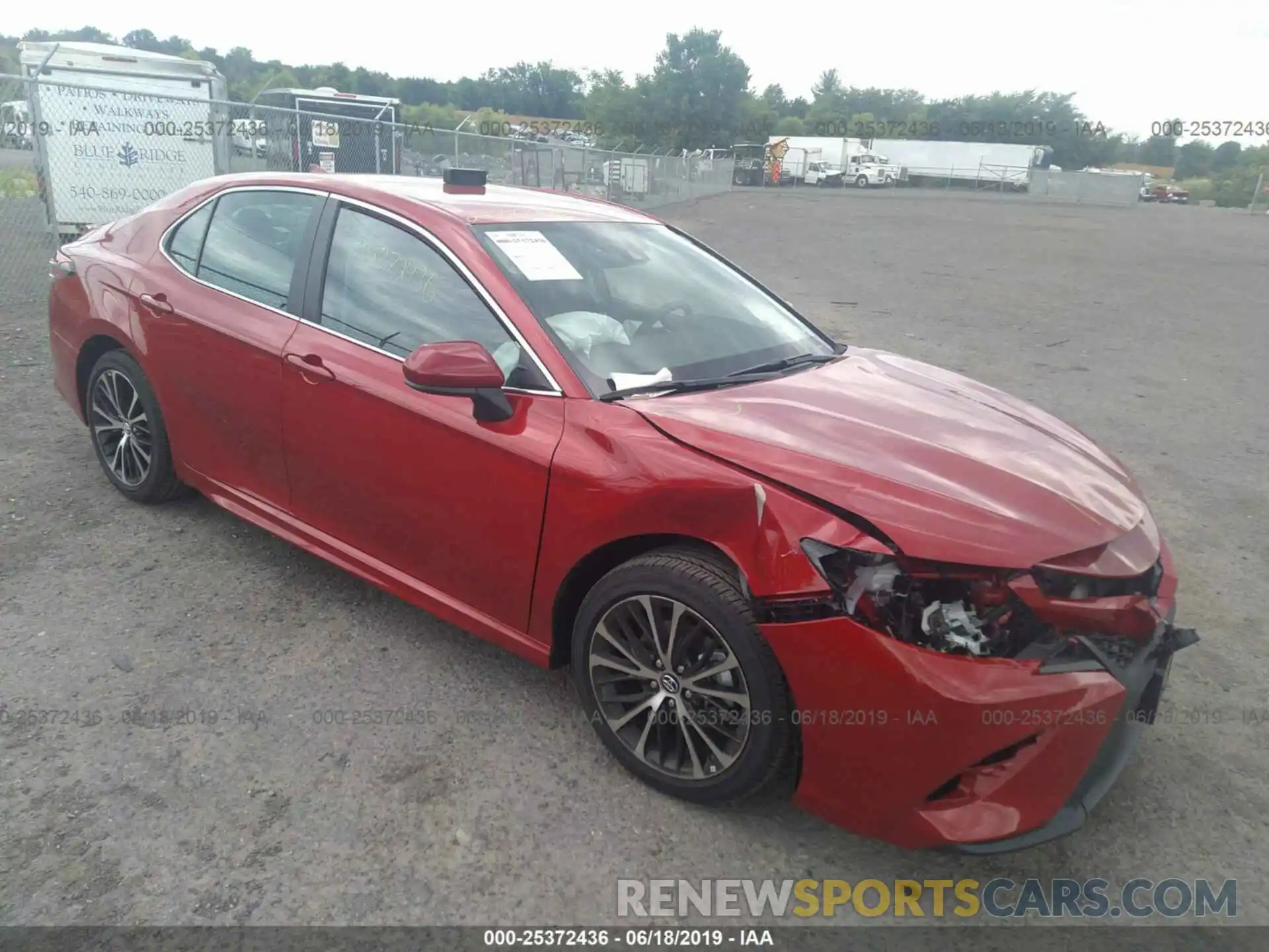 1 Photograph of a damaged car 4T1B11HK3KU249353 TOYOTA CAMRY 2019