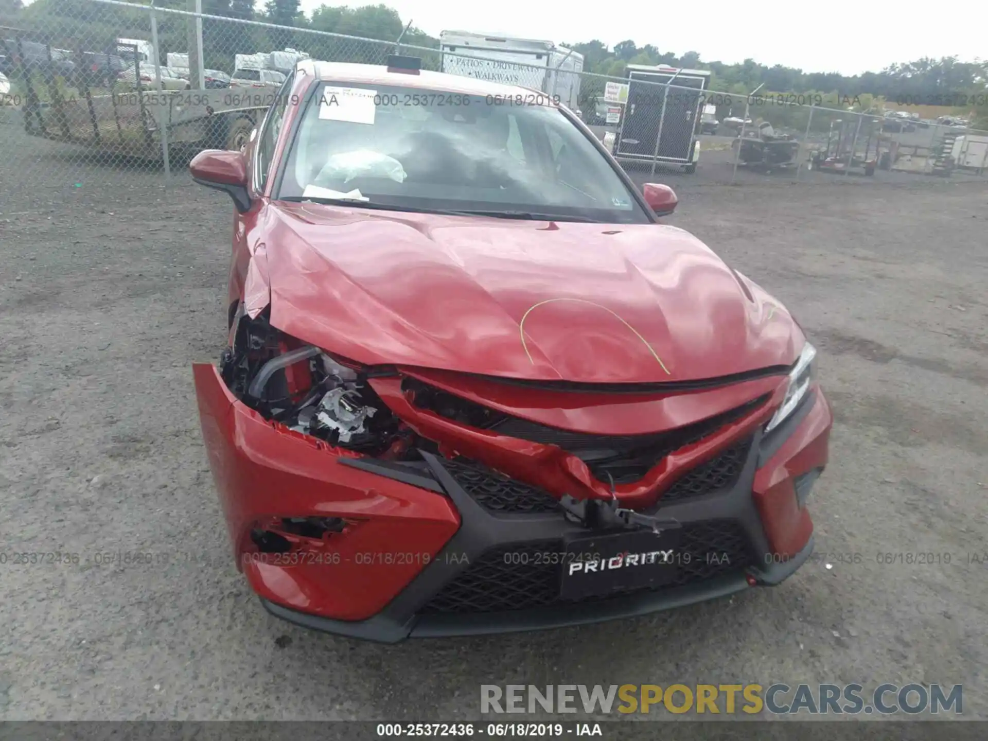 6 Photograph of a damaged car 4T1B11HK3KU249353 TOYOTA CAMRY 2019