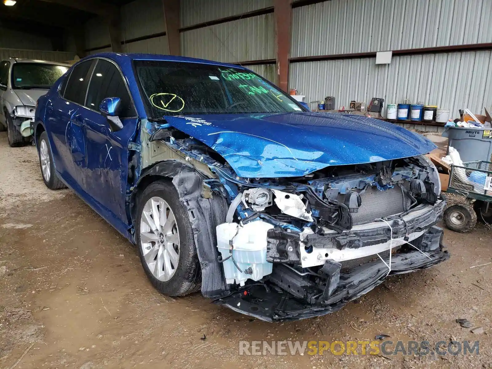 1 Photograph of a damaged car 4T1B11HK3KU251457 TOYOTA CAMRY 2019