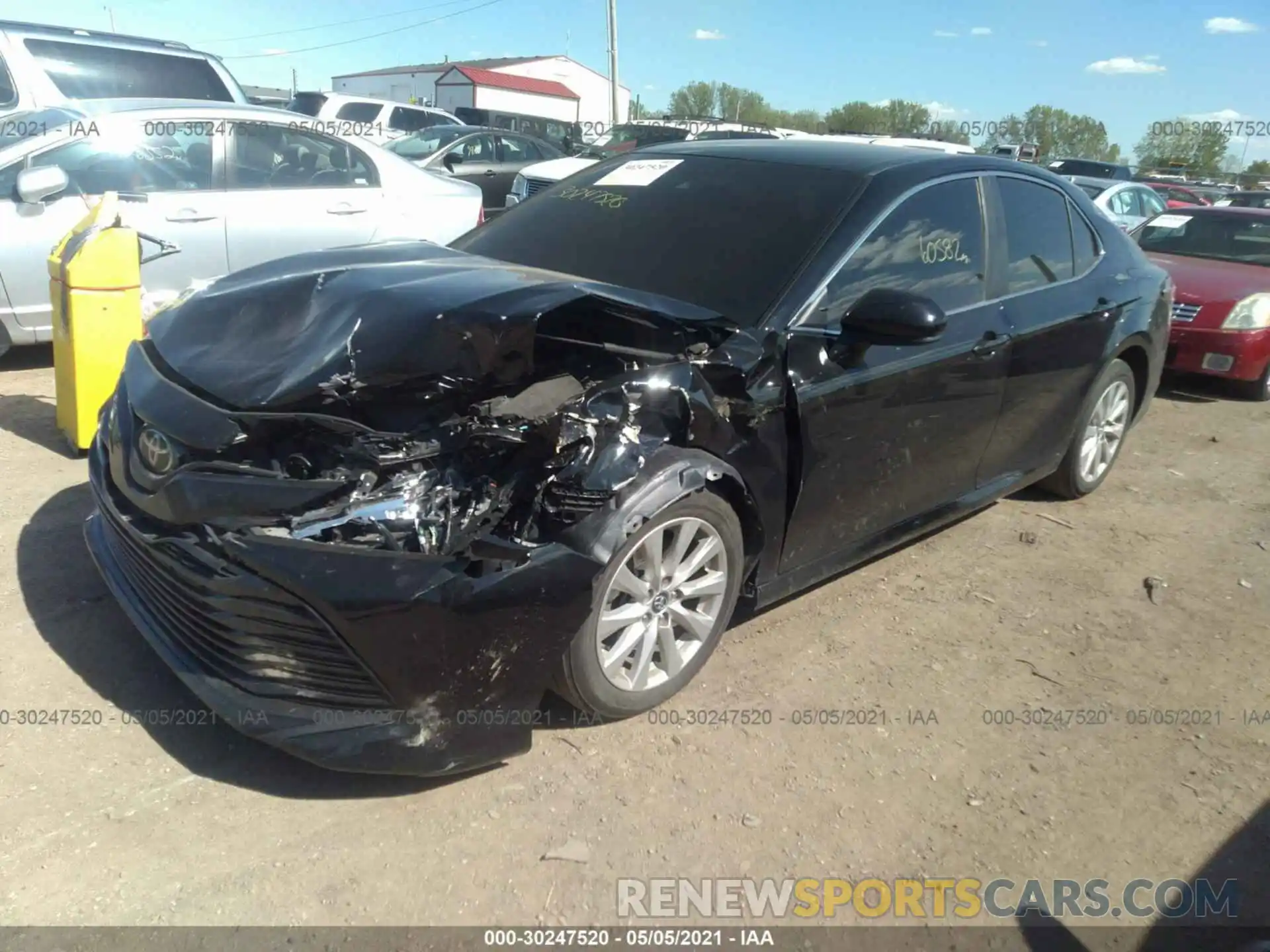 2 Photograph of a damaged car 4T1B11HK3KU251538 TOYOTA CAMRY 2019