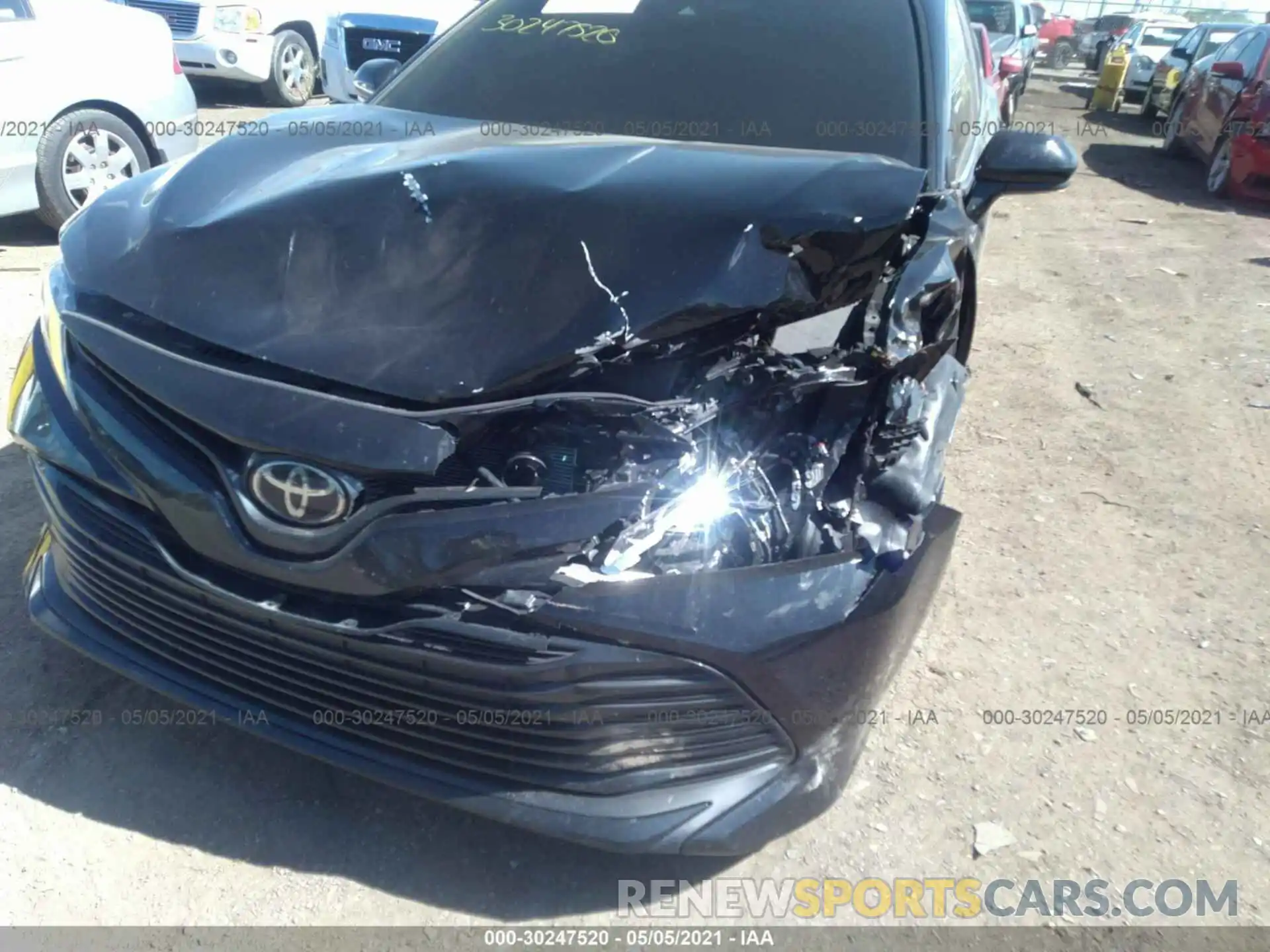 6 Photograph of a damaged car 4T1B11HK3KU251538 TOYOTA CAMRY 2019