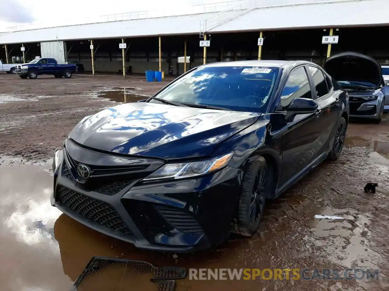 2 Photograph of a damaged car 4T1B11HK3KU251846 TOYOTA CAMRY 2019