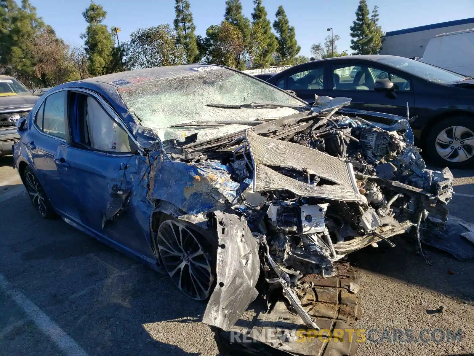 1 Photograph of a damaged car 4T1B11HK3KU252818 TOYOTA CAMRY 2019