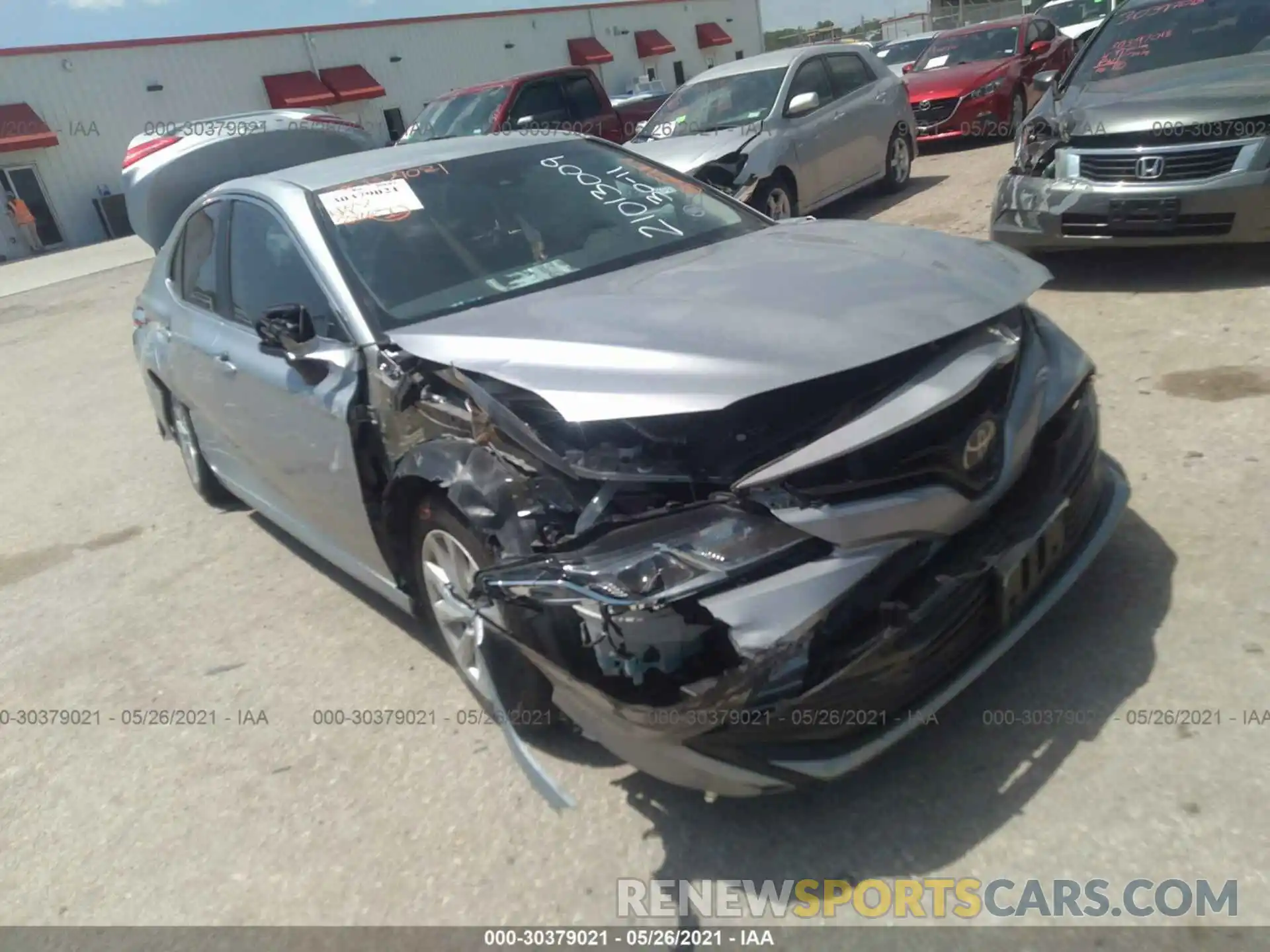 1 Photograph of a damaged car 4T1B11HK3KU253189 TOYOTA CAMRY 2019