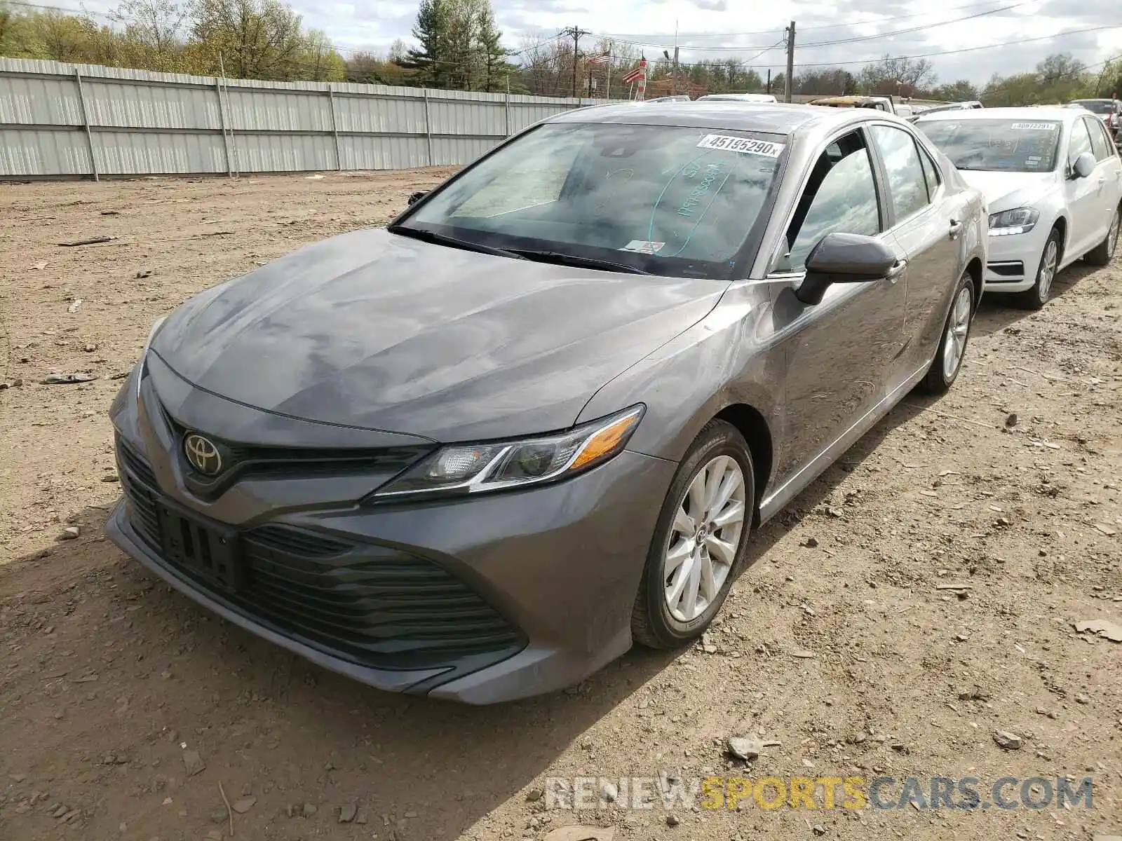 2 Photograph of a damaged car 4T1B11HK3KU254410 TOYOTA CAMRY 2019