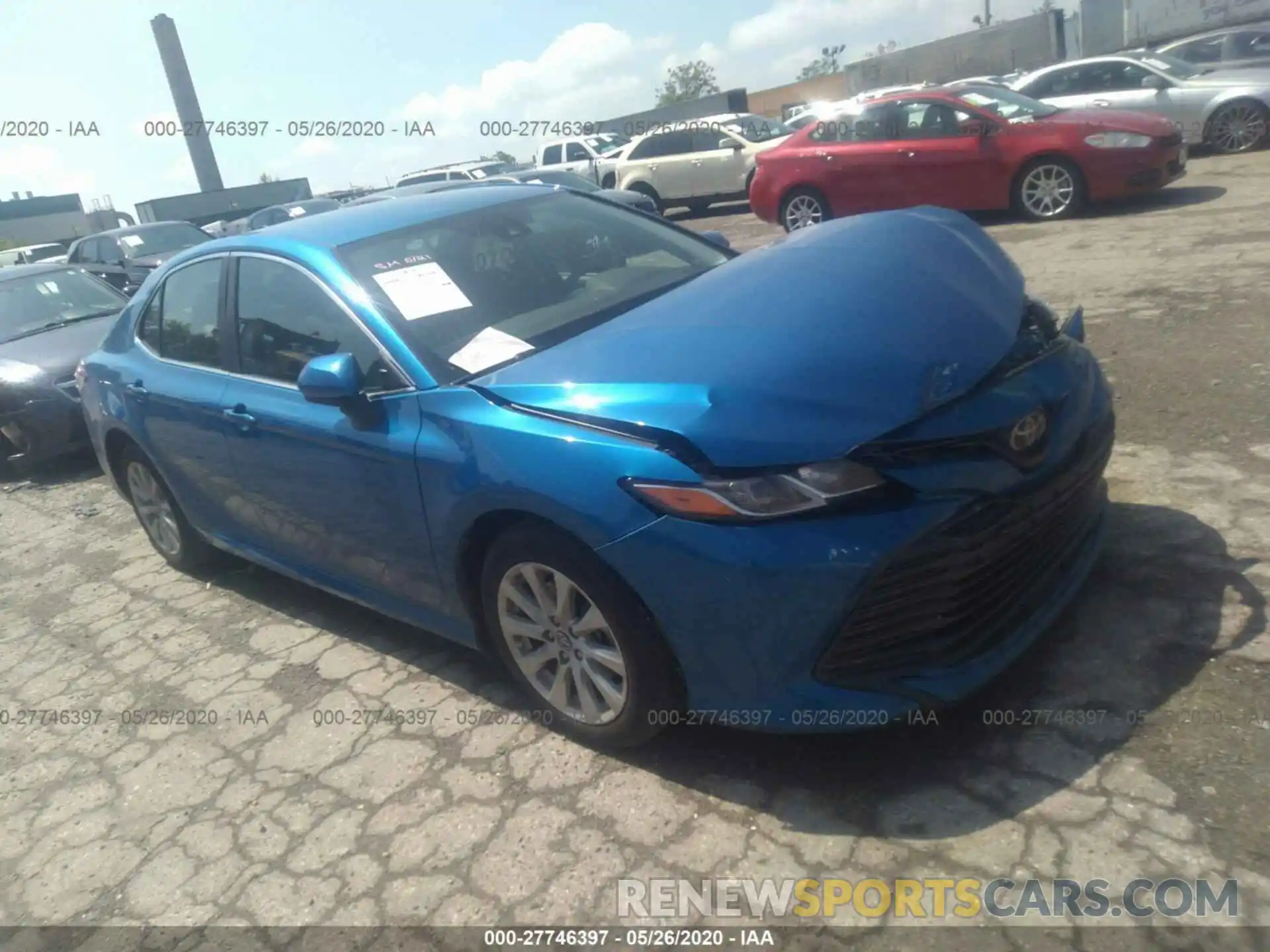 1 Photograph of a damaged car 4T1B11HK3KU254570 TOYOTA CAMRY 2019