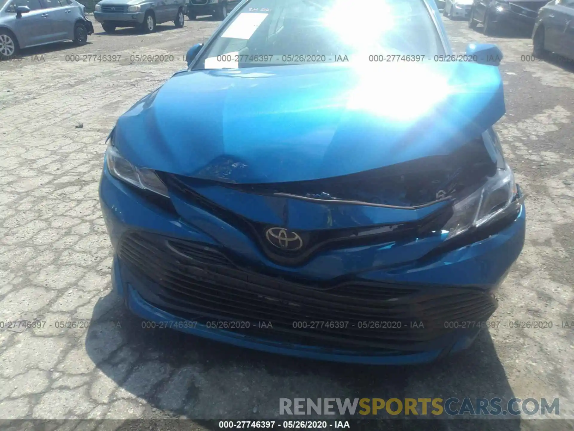 6 Photograph of a damaged car 4T1B11HK3KU254570 TOYOTA CAMRY 2019