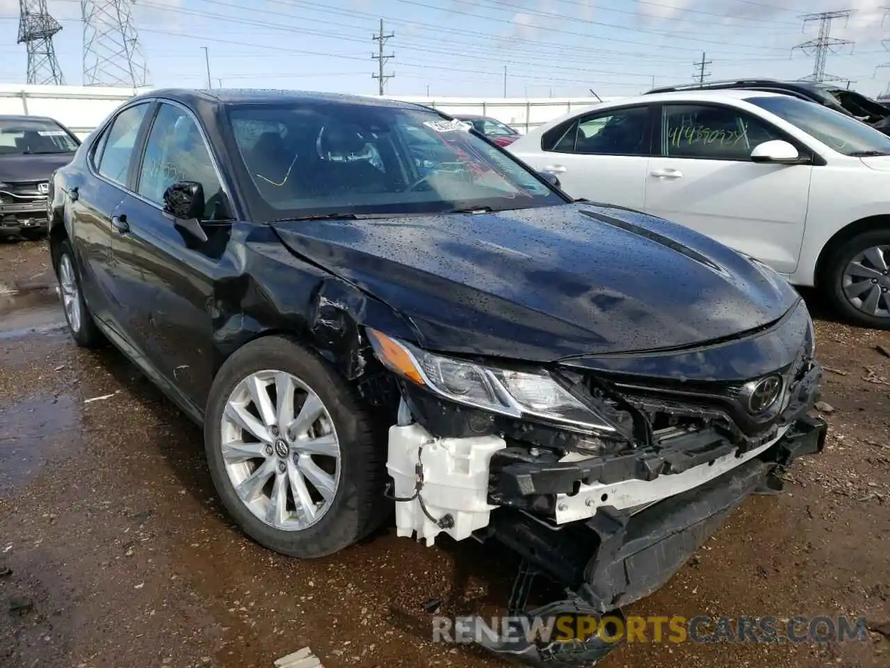 1 Photograph of a damaged car 4T1B11HK3KU254777 TOYOTA CAMRY 2019