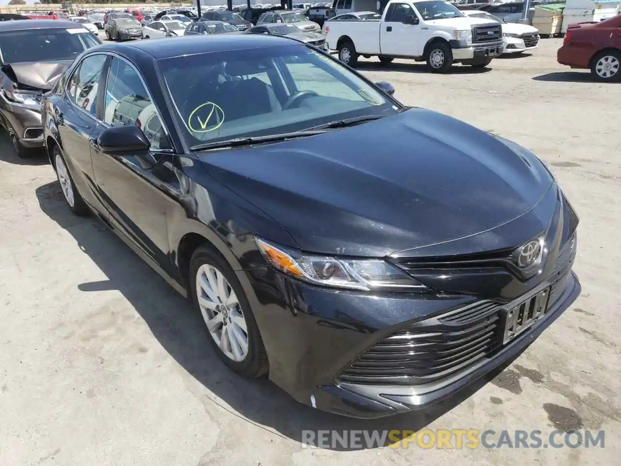 1 Photograph of a damaged car 4T1B11HK3KU255833 TOYOTA CAMRY 2019