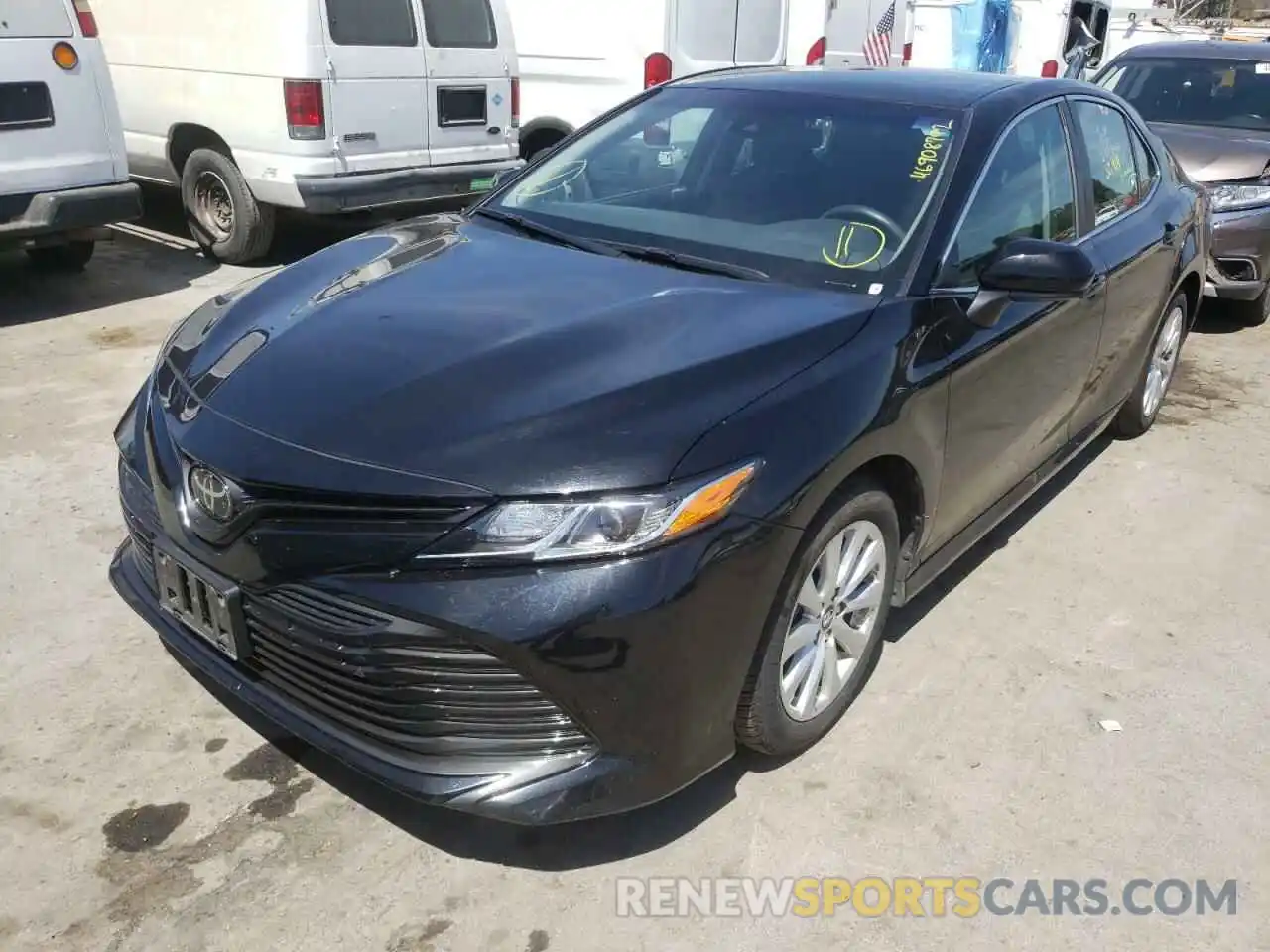 2 Photograph of a damaged car 4T1B11HK3KU255833 TOYOTA CAMRY 2019