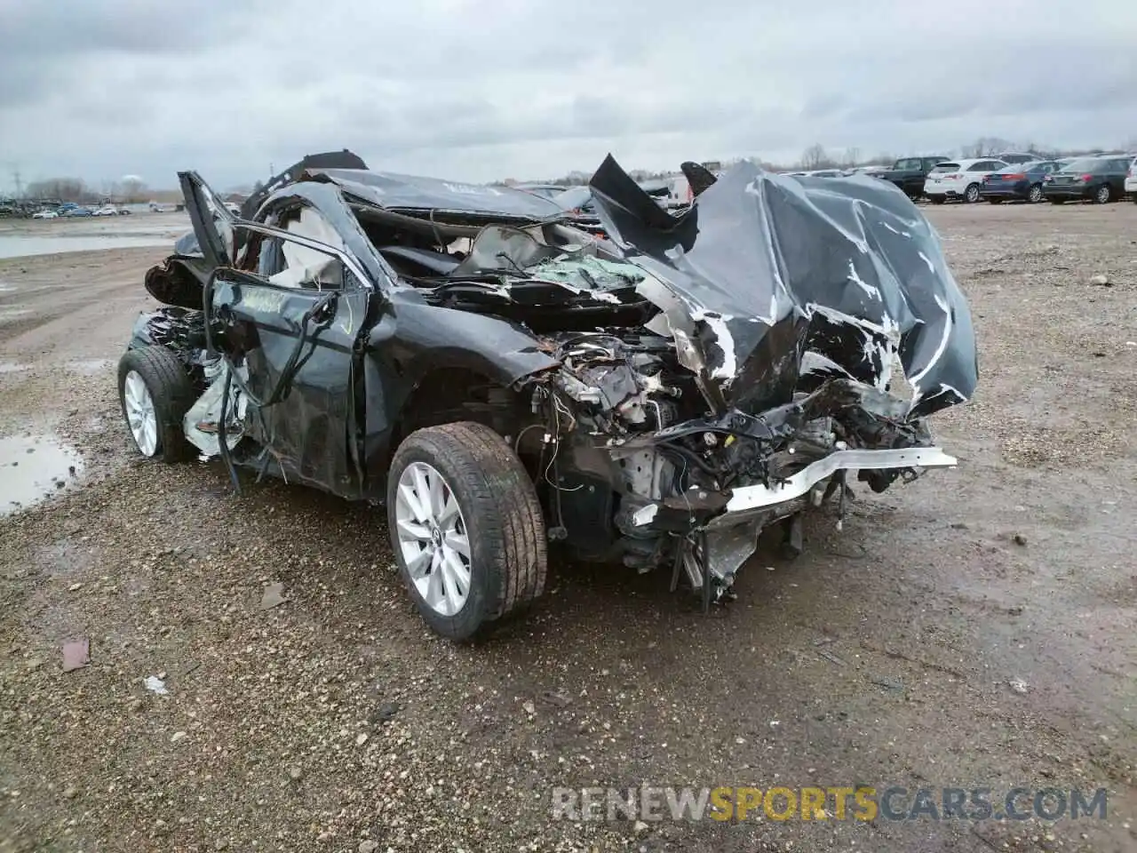 1 Photograph of a damaged car 4T1B11HK3KU256691 TOYOTA CAMRY 2019