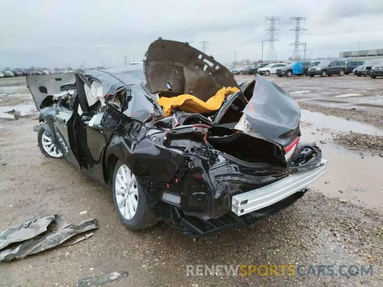 3 Photograph of a damaged car 4T1B11HK3KU256691 TOYOTA CAMRY 2019