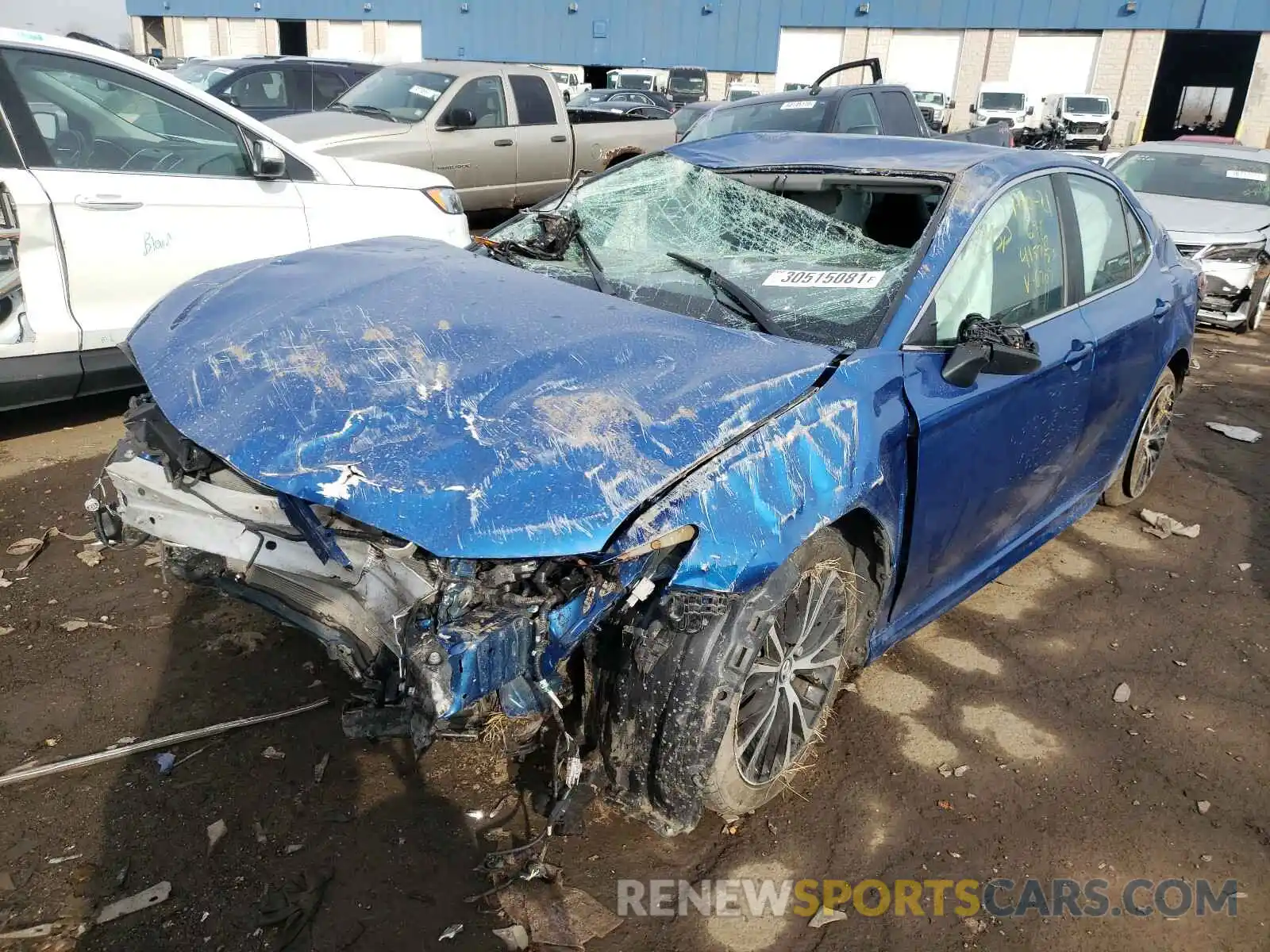 2 Photograph of a damaged car 4T1B11HK3KU256707 TOYOTA CAMRY 2019