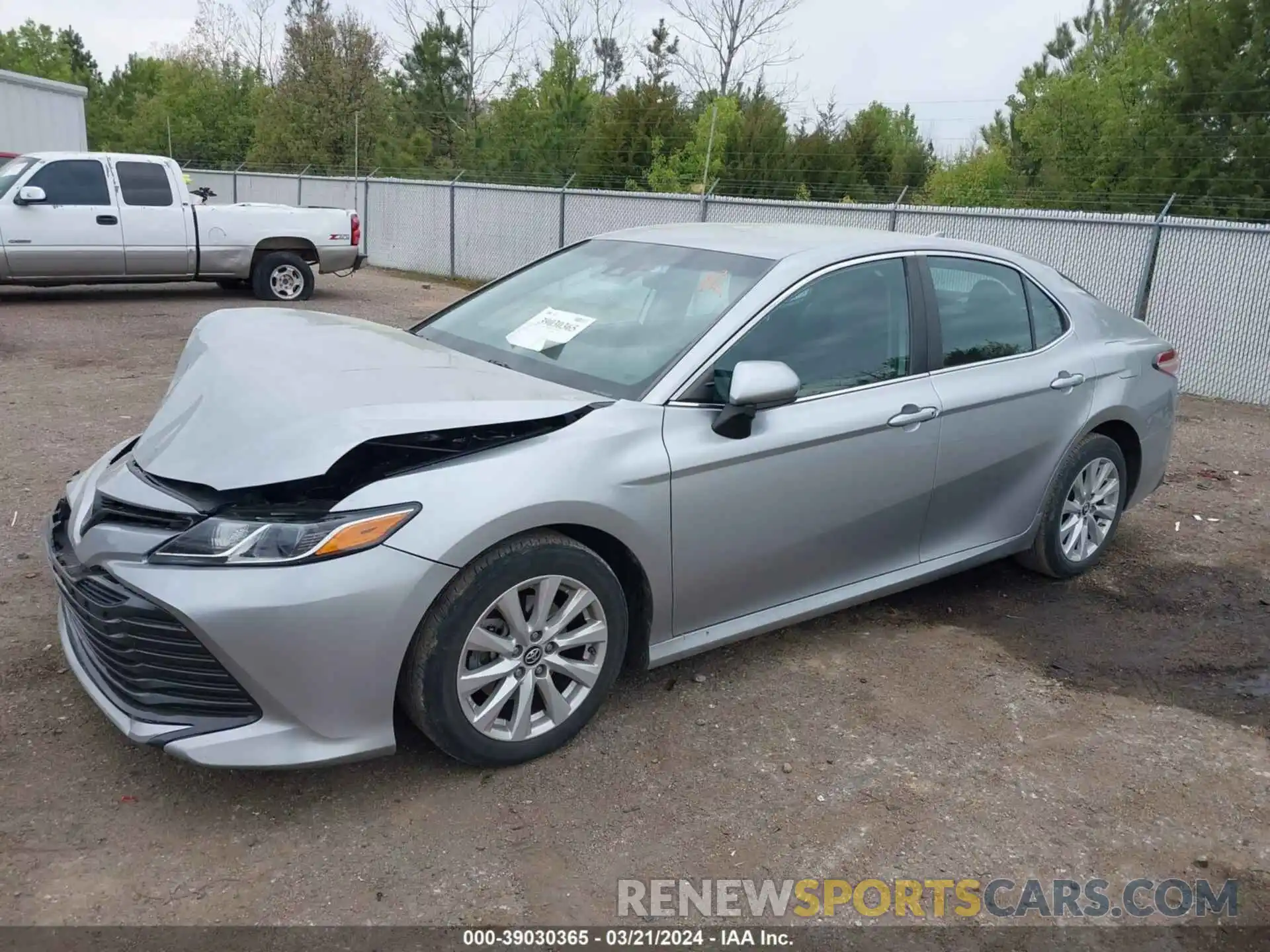 2 Photograph of a damaged car 4T1B11HK3KU257310 TOYOTA CAMRY 2019