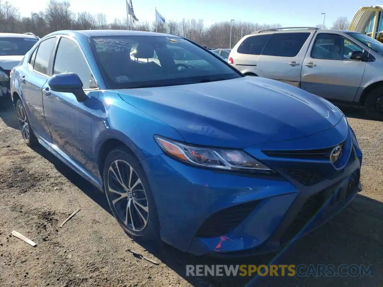 1 Photograph of a damaged car 4T1B11HK3KU258389 TOYOTA CAMRY 2019