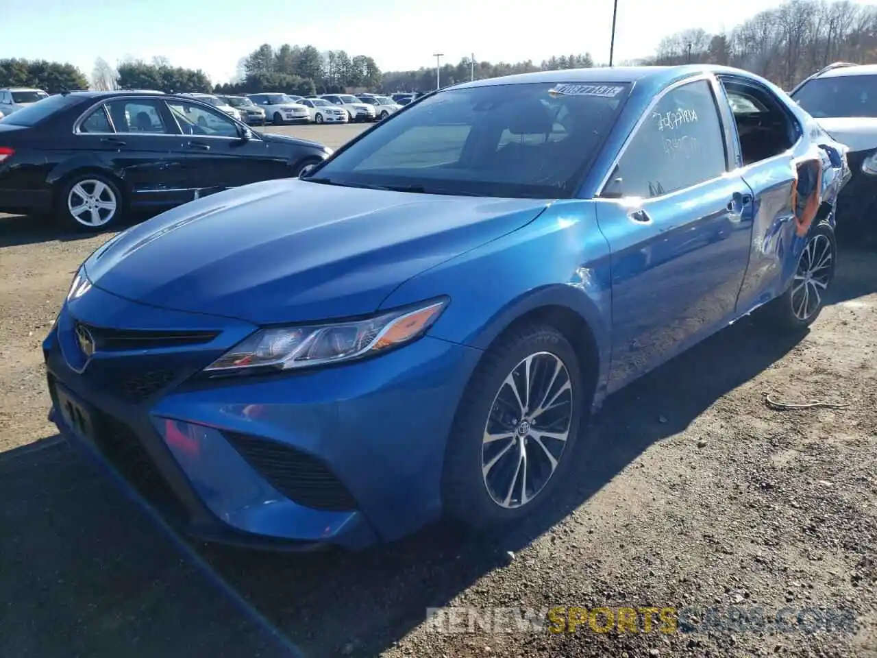 2 Photograph of a damaged car 4T1B11HK3KU258389 TOYOTA CAMRY 2019