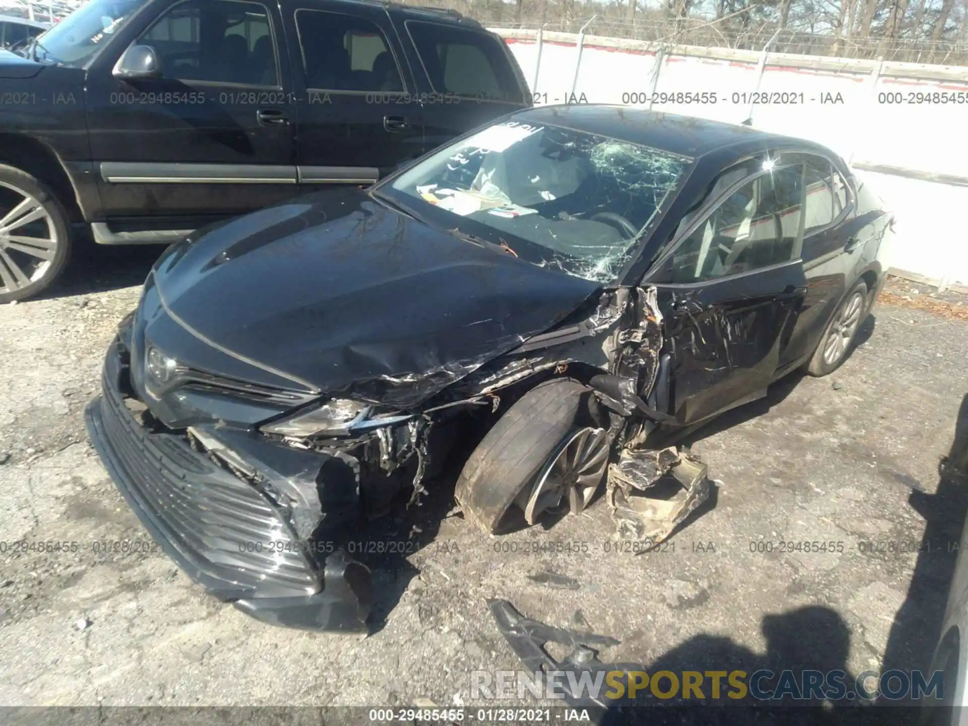 2 Photograph of a damaged car 4T1B11HK3KU258506 TOYOTA CAMRY 2019