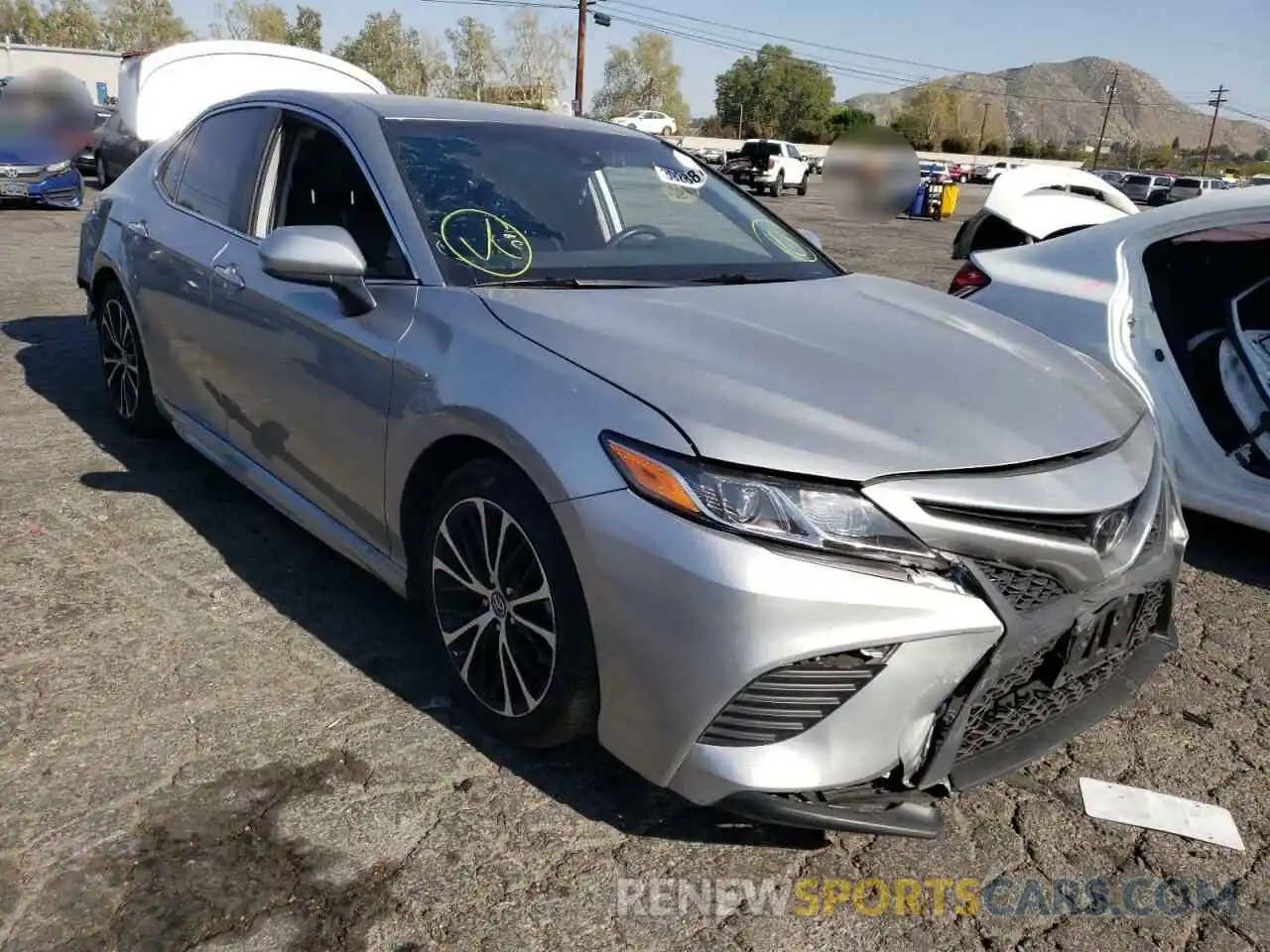 1 Photograph of a damaged car 4T1B11HK3KU258571 TOYOTA CAMRY 2019