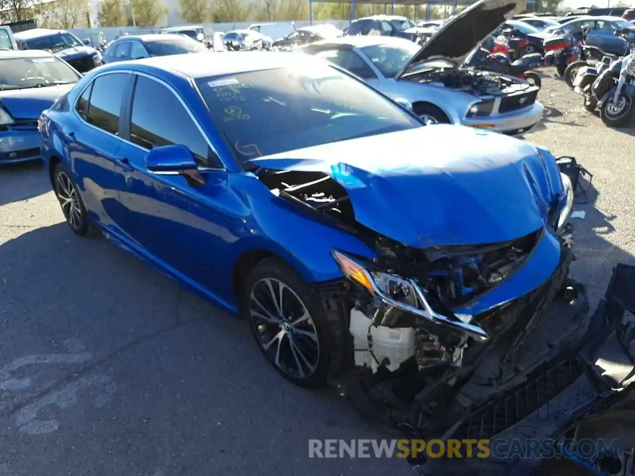 1 Photograph of a damaged car 4T1B11HK3KU258604 TOYOTA CAMRY 2019