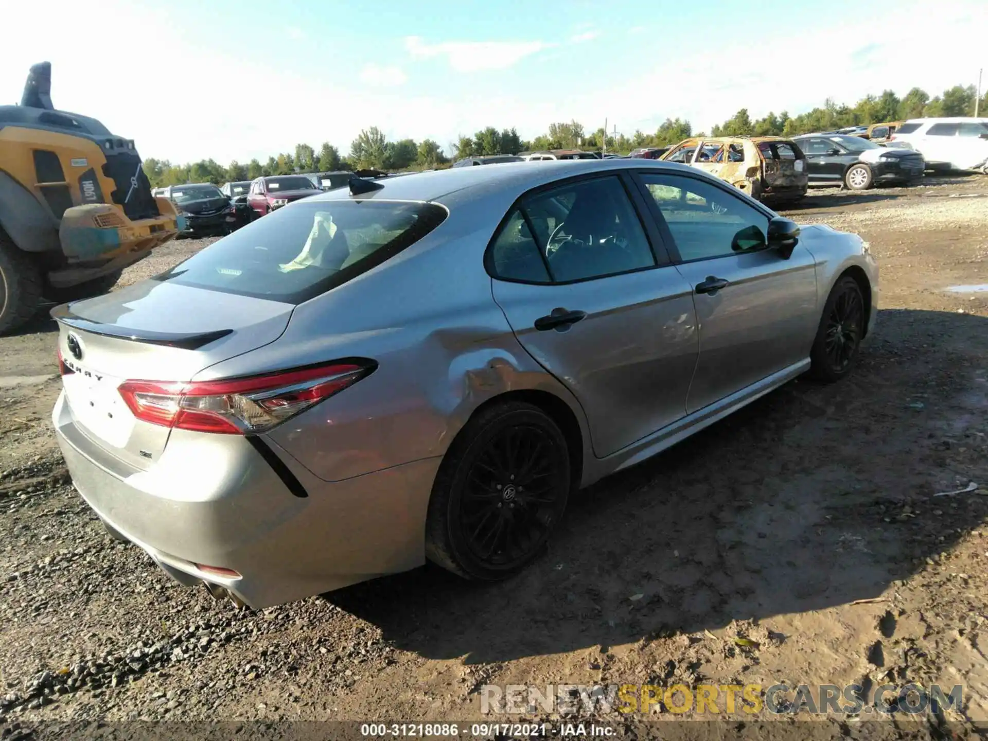 4 Photograph of a damaged car 4T1B11HK3KU260479 TOYOTA CAMRY 2019